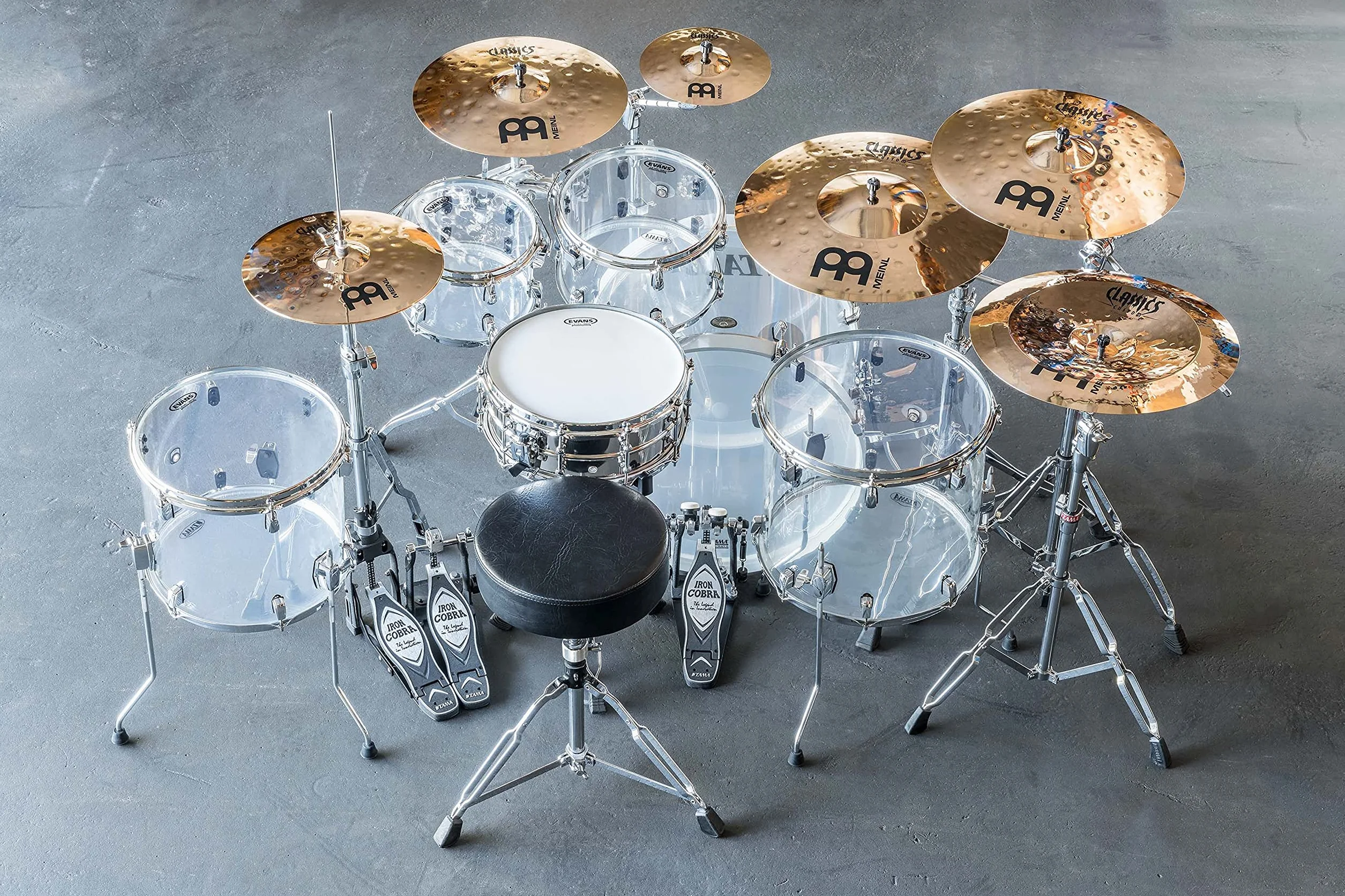 Meinl Classics Custom HiHat 14", CC14EMH-B, Extreme Metal