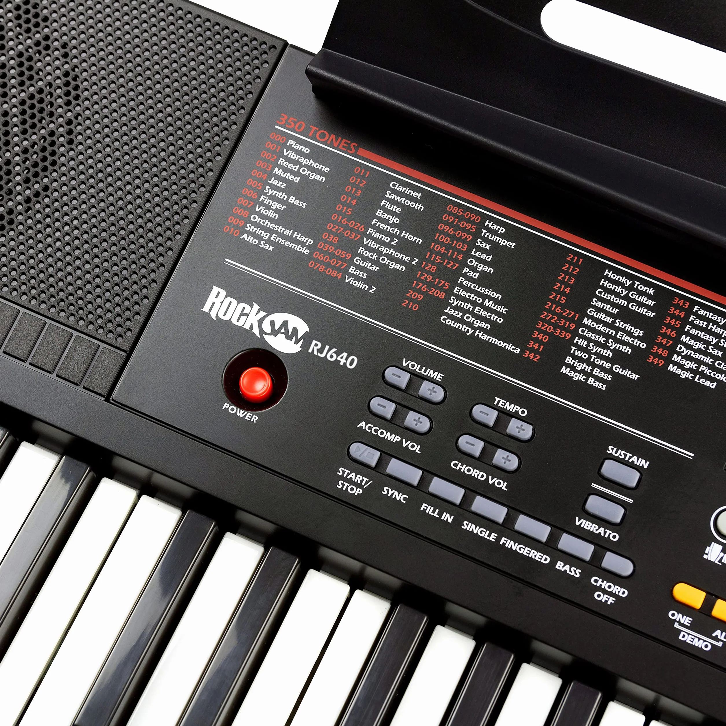 61 Key LED Keyboard Piano