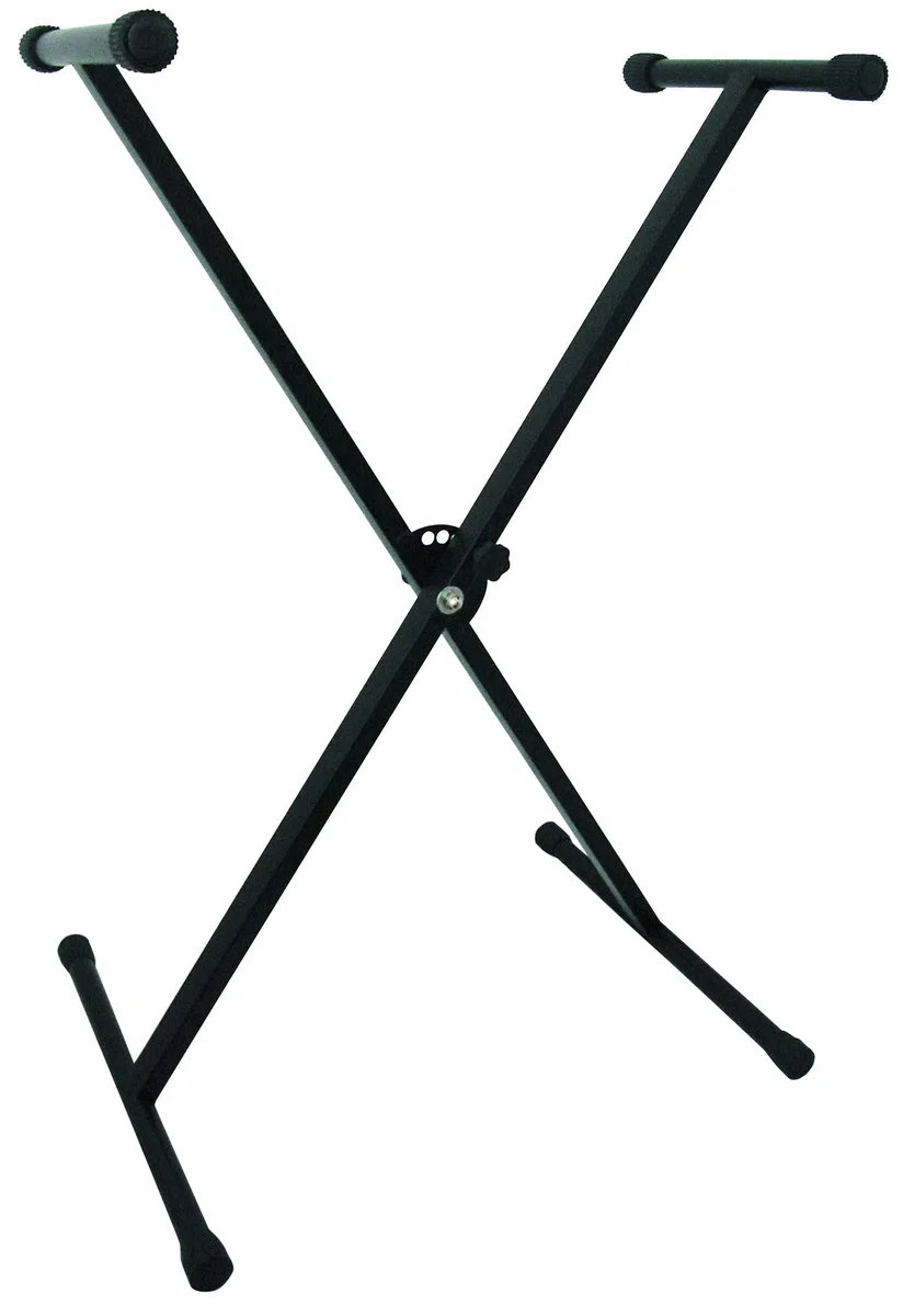 KEYBOARDSTÄNDER MIT HOCKER - X - SET KEYBOARDSTÄNDER KEYBOARDBANK - SIMPLE LOCK SYSTEM - PIANO - STATIV - HÖHENVERSTELLBAR KEYBOARDHOCKER