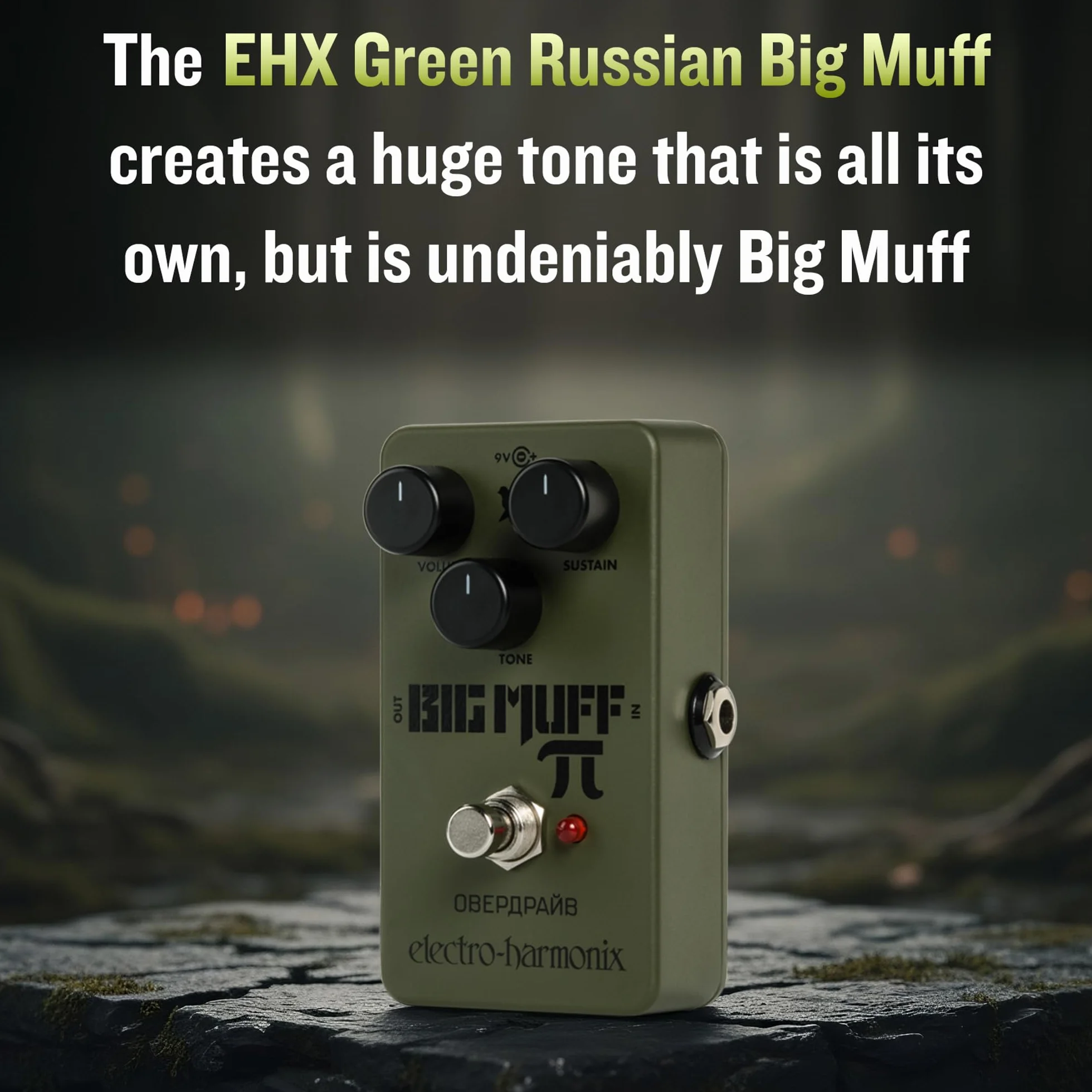 Electro Harmonix Green Russian Big Muff - Verzerrer für Gitarren
