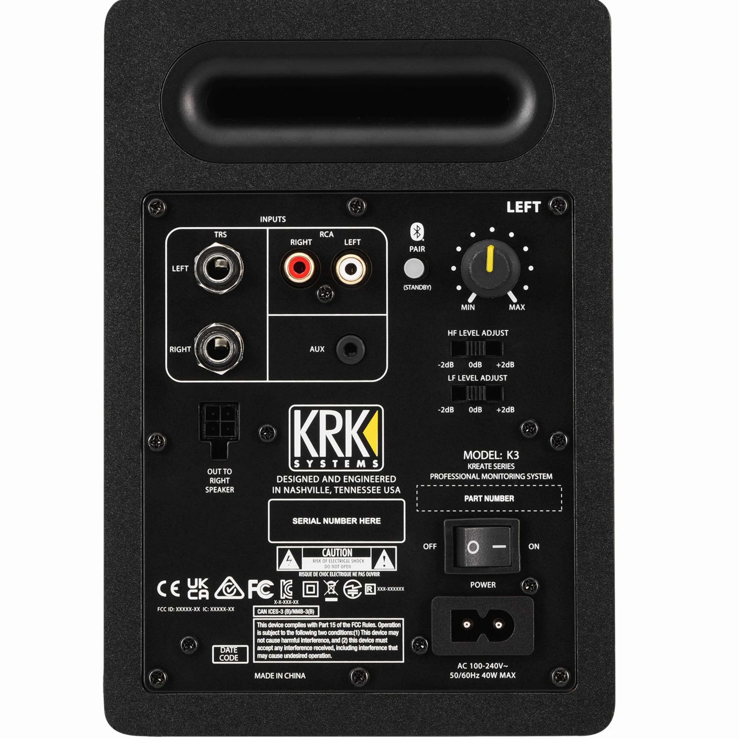 KRK Monitoring Kreate 3 Lautsprecher (Paar)
