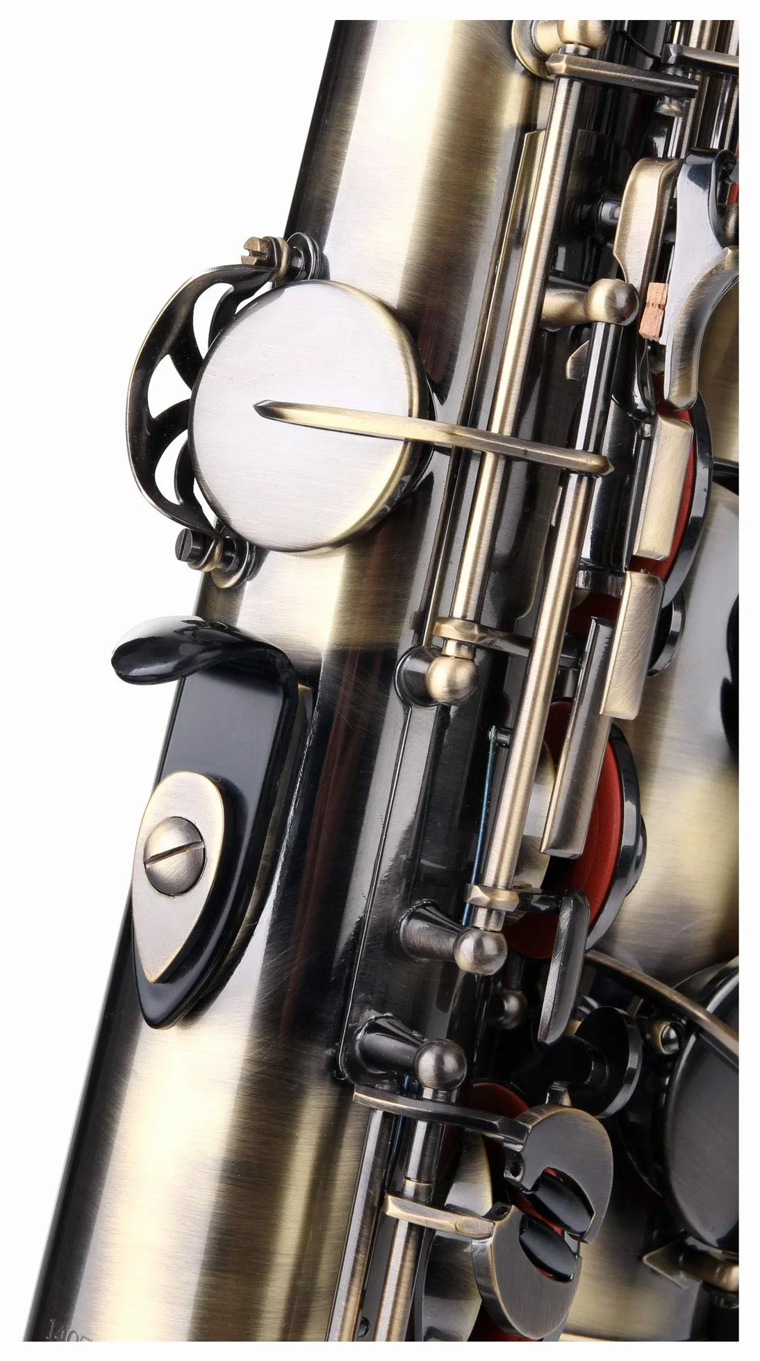 Classic Cantabile TS-450 Antique Yellow Bb Tenorsaxophon - Bb-Stimmung - Hoch-Fis-Klappe - Spar-Set inkl. 10 Stück Saxophon-Blätter