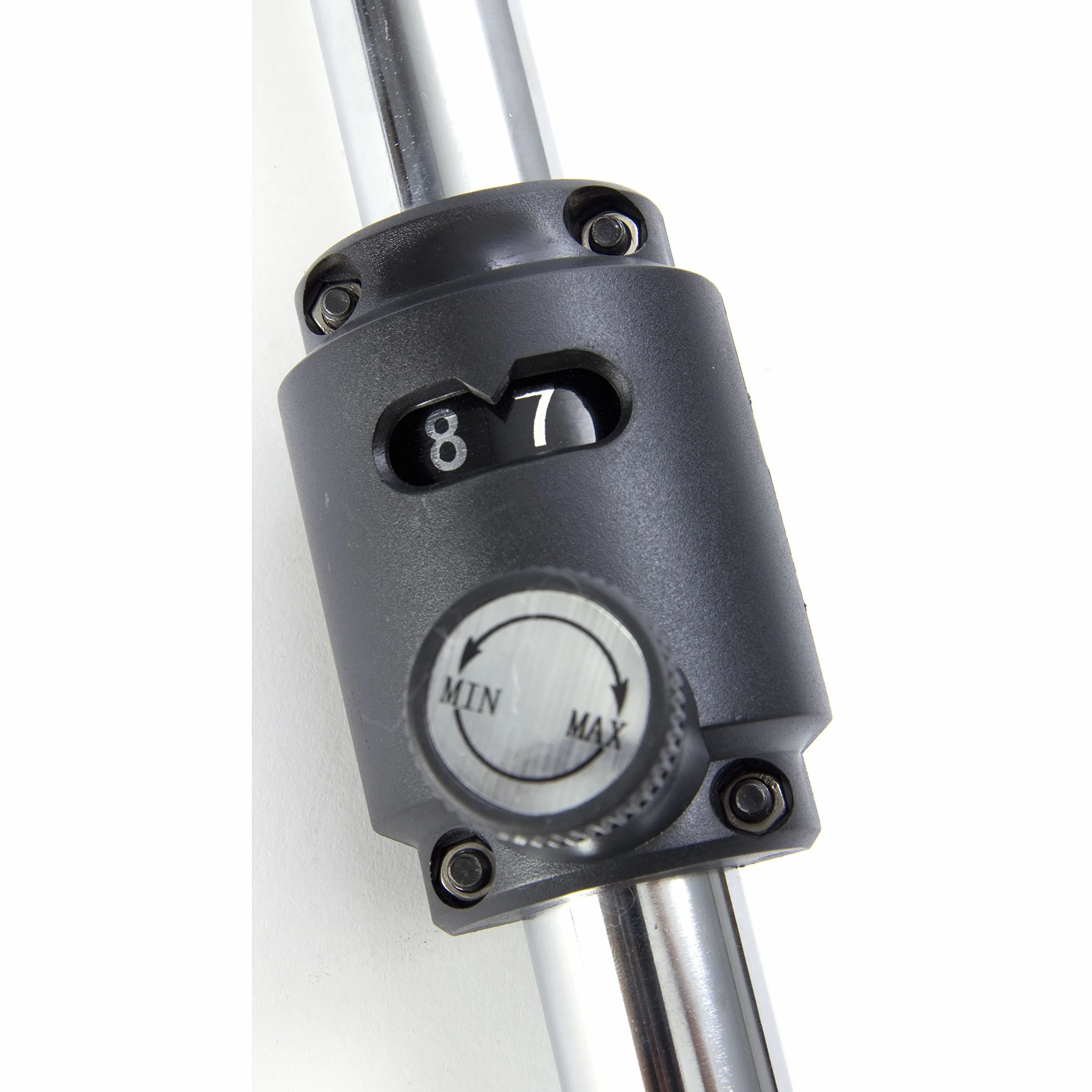 Fame Remote Cable HiHat Stand, Verchromt, Flexibel Positionierbar, 1,80m Kabel, Regulierbarer Trittwiderstand, Ideal für Individuelle Drum Setups