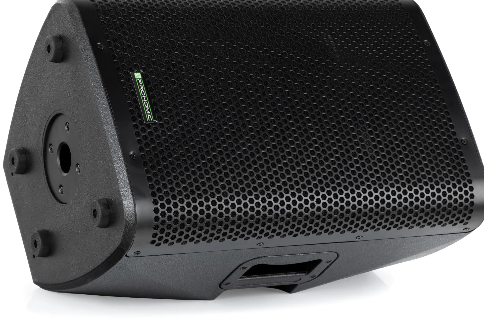 Pronomic C-215 MA - Aktive 2-Wege Box mit 2 Kanälen - Leistung: 1000 Watt - 15" Woofer + 1,75" Titanium Hochtöner - Bluetooth-Empfänger und DSP-Presets - Kunststoff-Gehäuse mit Monitorschräge