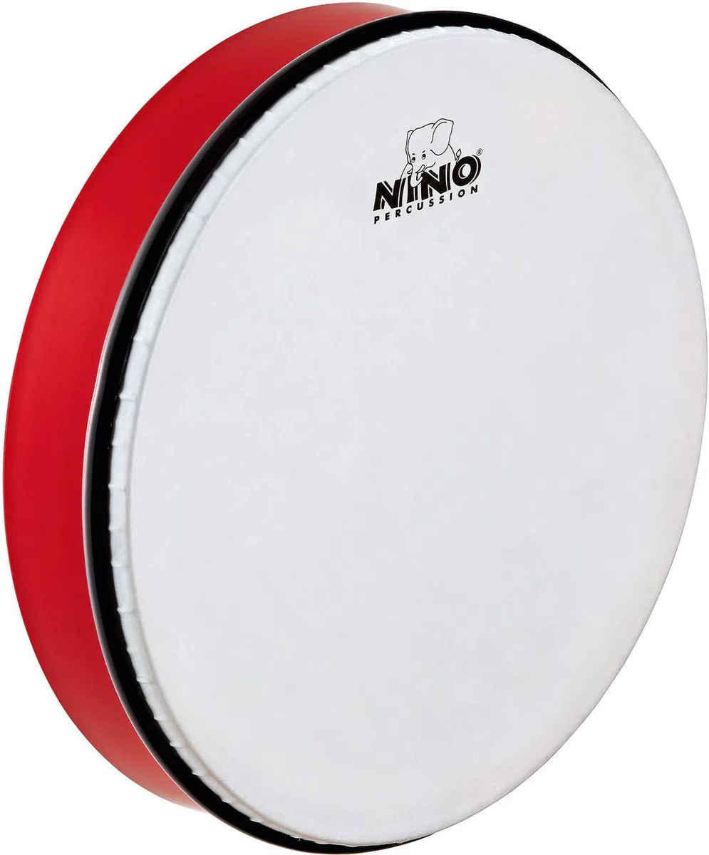 Nino Percussion Hand Drum Set - Handtrommel Set mit 4 verschiedenen Größen - Für Kinder ab 3 Jahren - Kunststoff, Mehrfarbig (NINOSET6)
