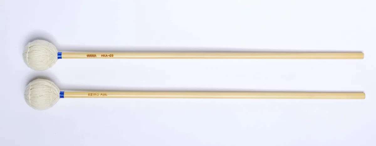 YAMAHA MKA07 KEIKO ABE - (DUAL CORE) SOFT Drums Zubehör Schlägel für marimba