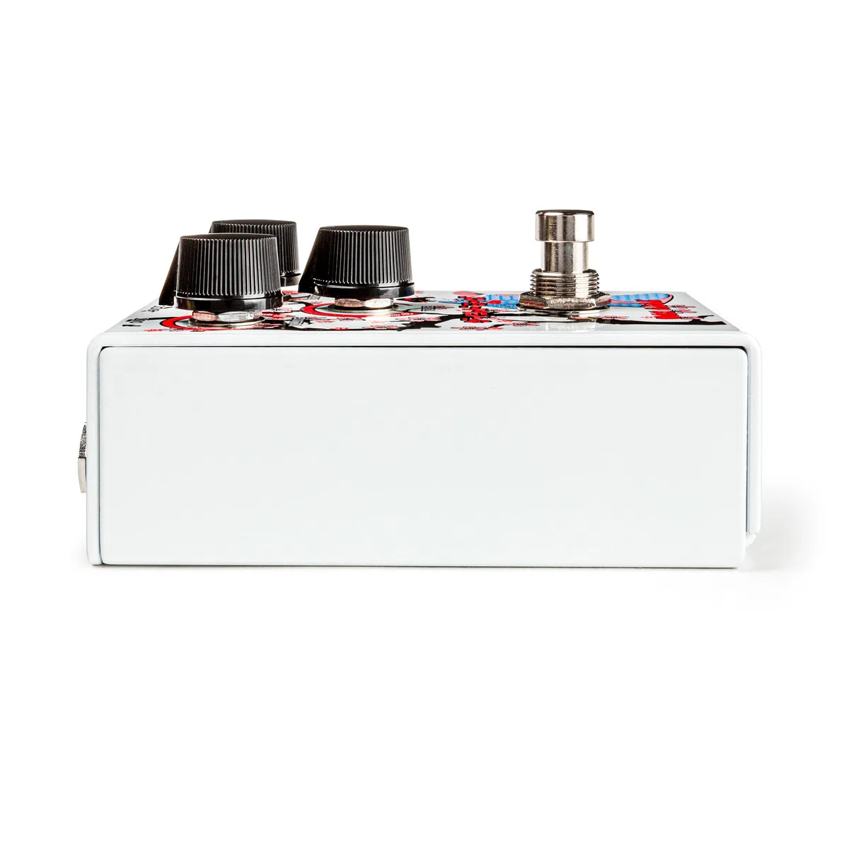 WAY HUGE WM32 SMALLS GEISHA DRIVE Overdrive-Pedal, Layout mit drei Steuerelementen: Laufwerk, Ton, Lautstärke