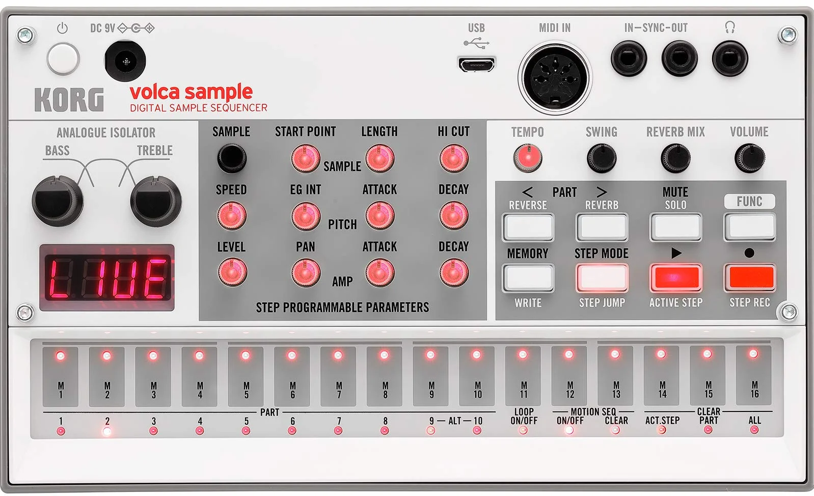 KORG VOLCA-SAMPLE2 Probensequenzer