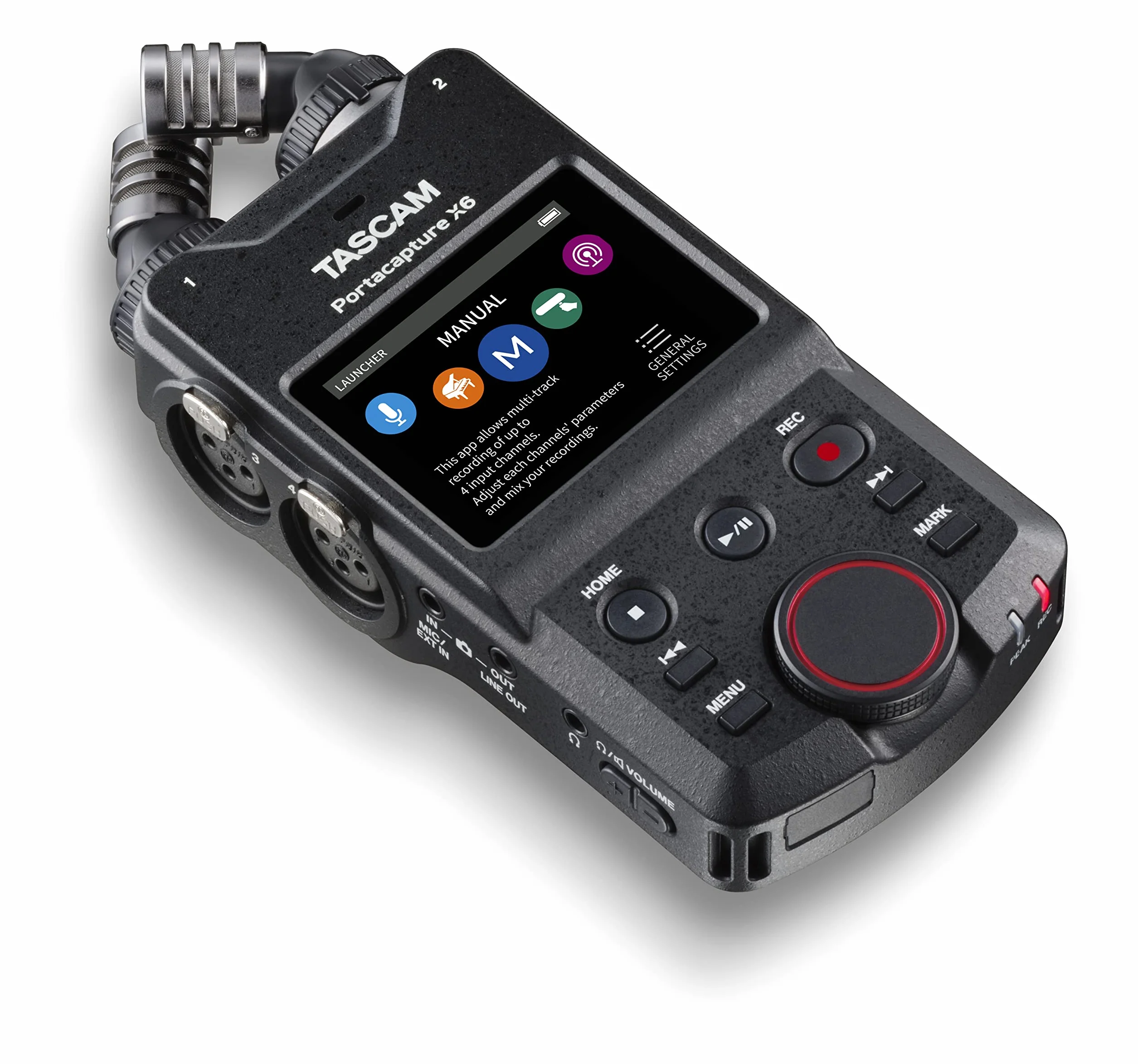 Tascam Portacapture X6 - Hochauflösender Handheld-Mehrspurrecorder