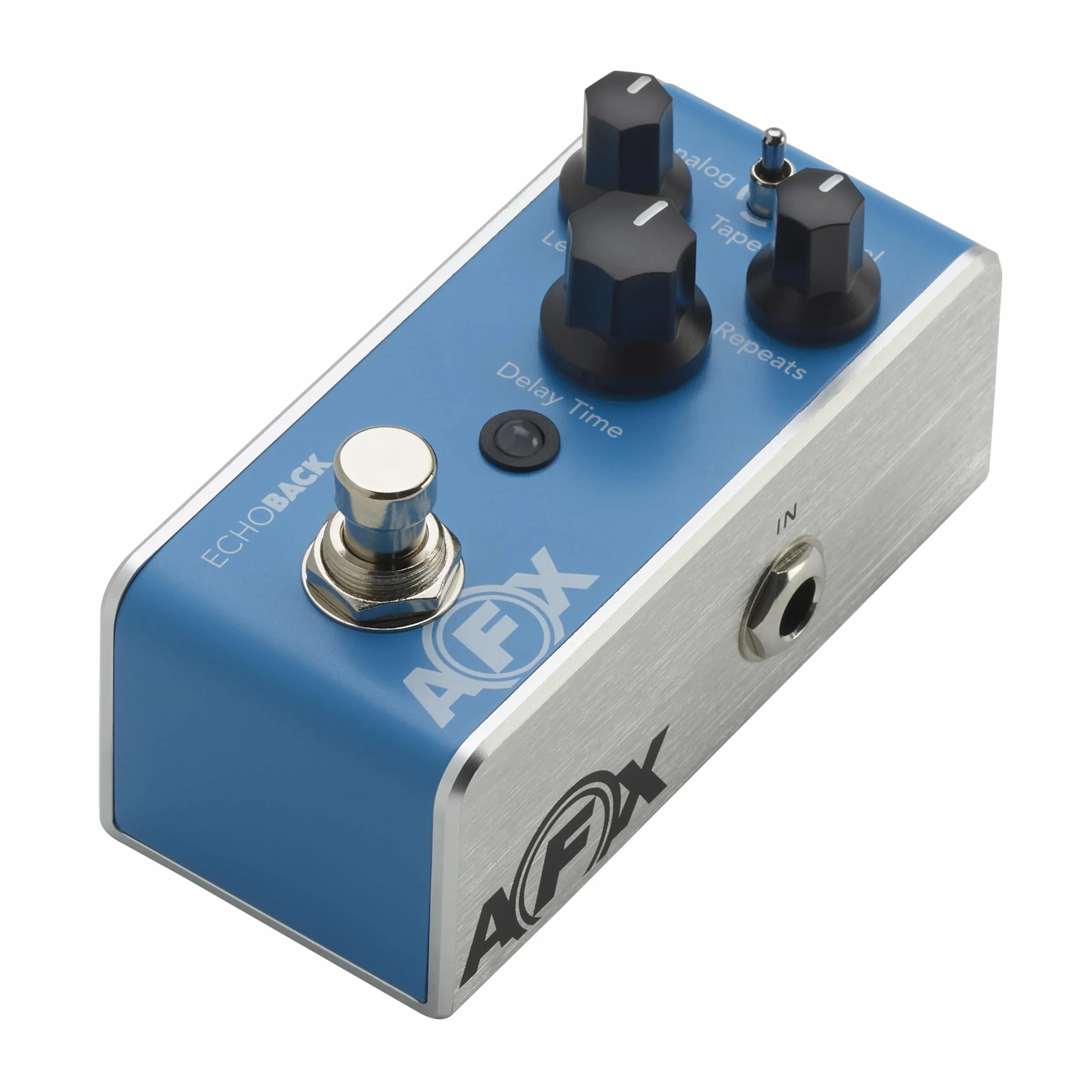 FISHMAN AFX EchoBack-Pedal, Mini Delay Pedal, blau