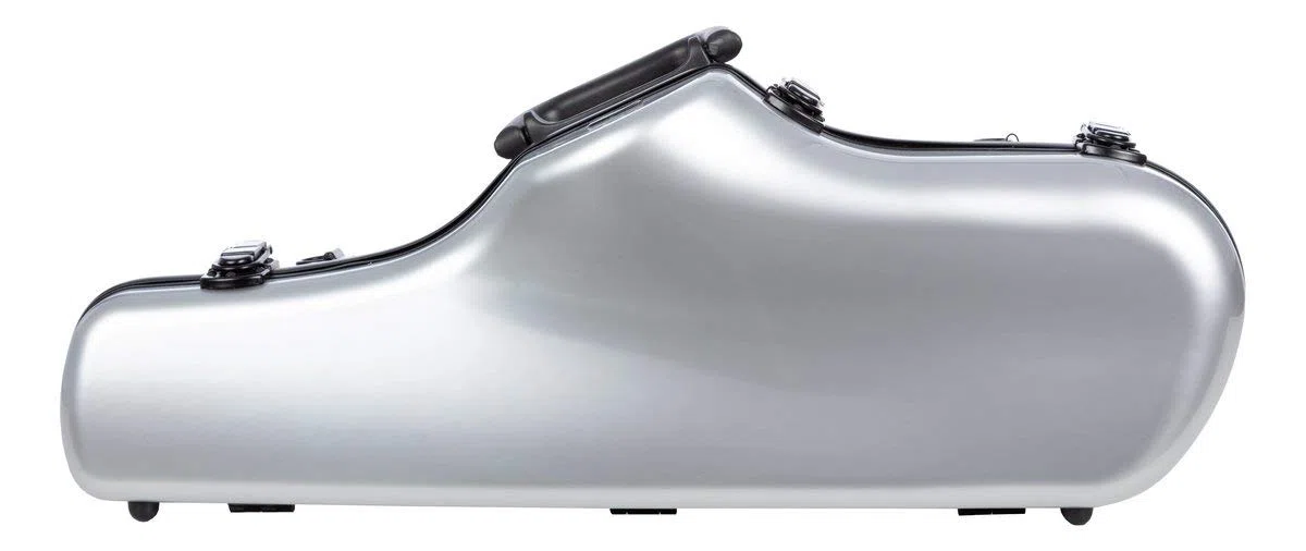 Saxophon Koffer, Hardcase, Altsaxophon Ultra Light silver M-Case