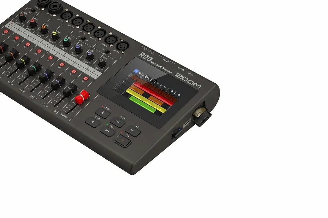 Zoom R20 – Mehrspur-Digitalrekorder