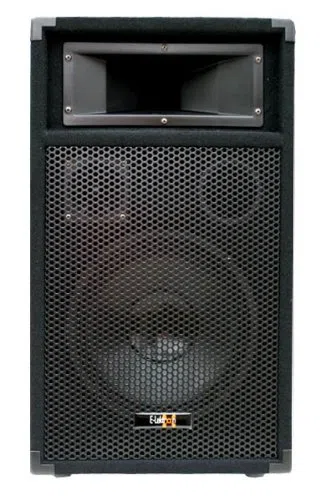 E-Lektron 500W DJ Party Lautsprecher Box - 25cm / 10" Bass PW25