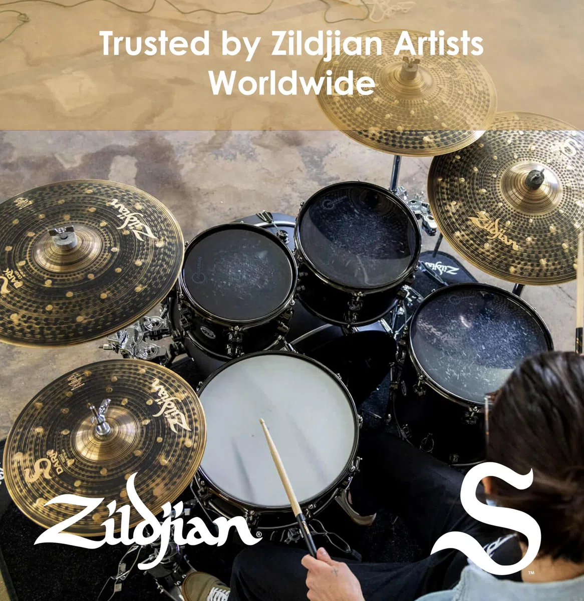 Zildjian S-Series Mastersound HiHat 14" Brilliant