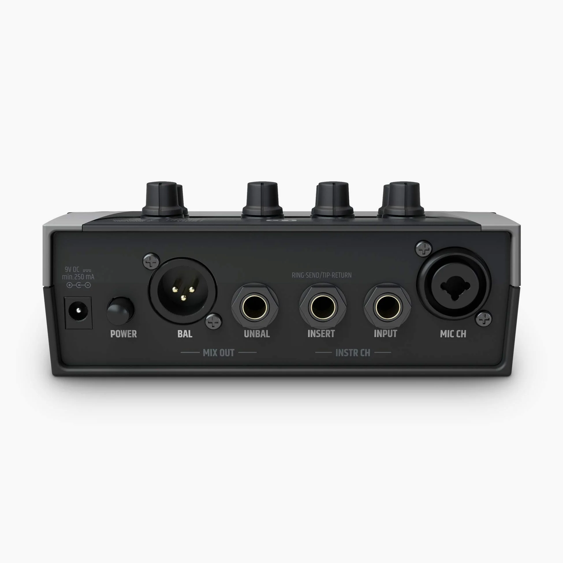 LD Systems FX 300-2-Kanal-Pedal mit 16 digitalen Effekten, schwarz