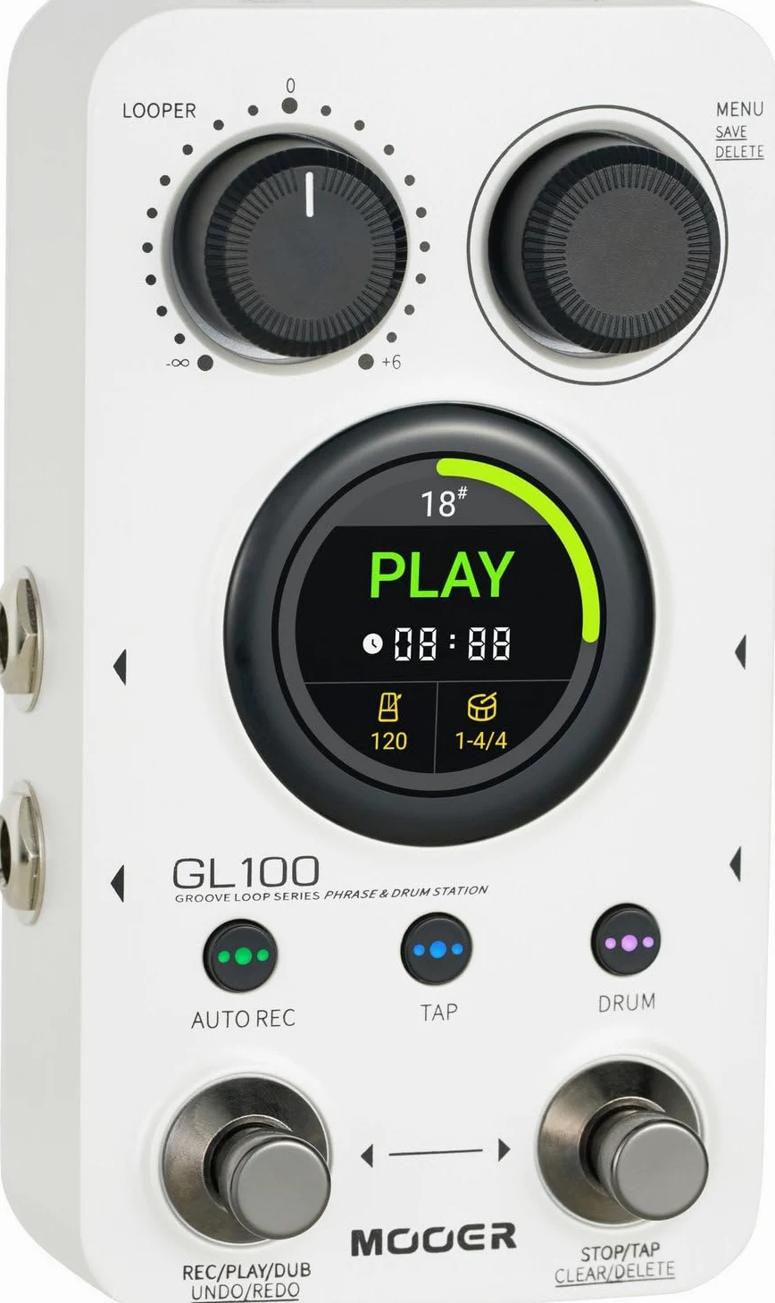 Mooer GL100 Groove Loop Series Phrase and Drum Station