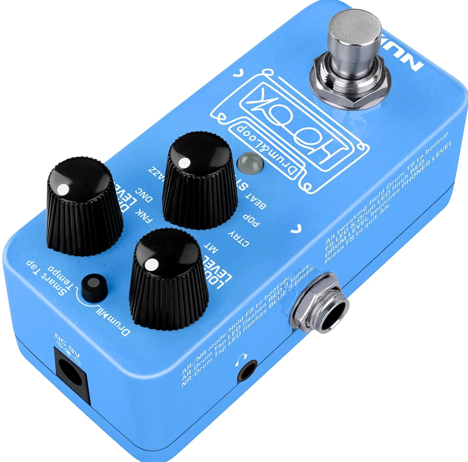 NU-X | Haken Trommel & Loop Pedal