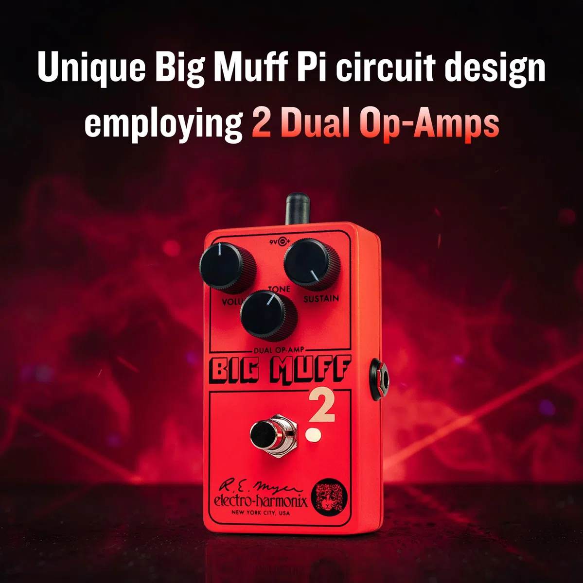 Electro Harmonix Big Muff Pi 2 Fuzz Effektpedal
