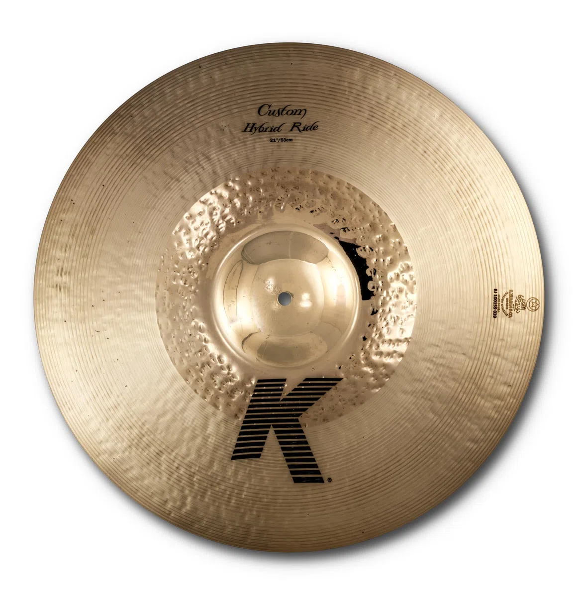 Zildjian K Custom Series - 21" Hybrid Ride Cymbal, Mehrfarbig