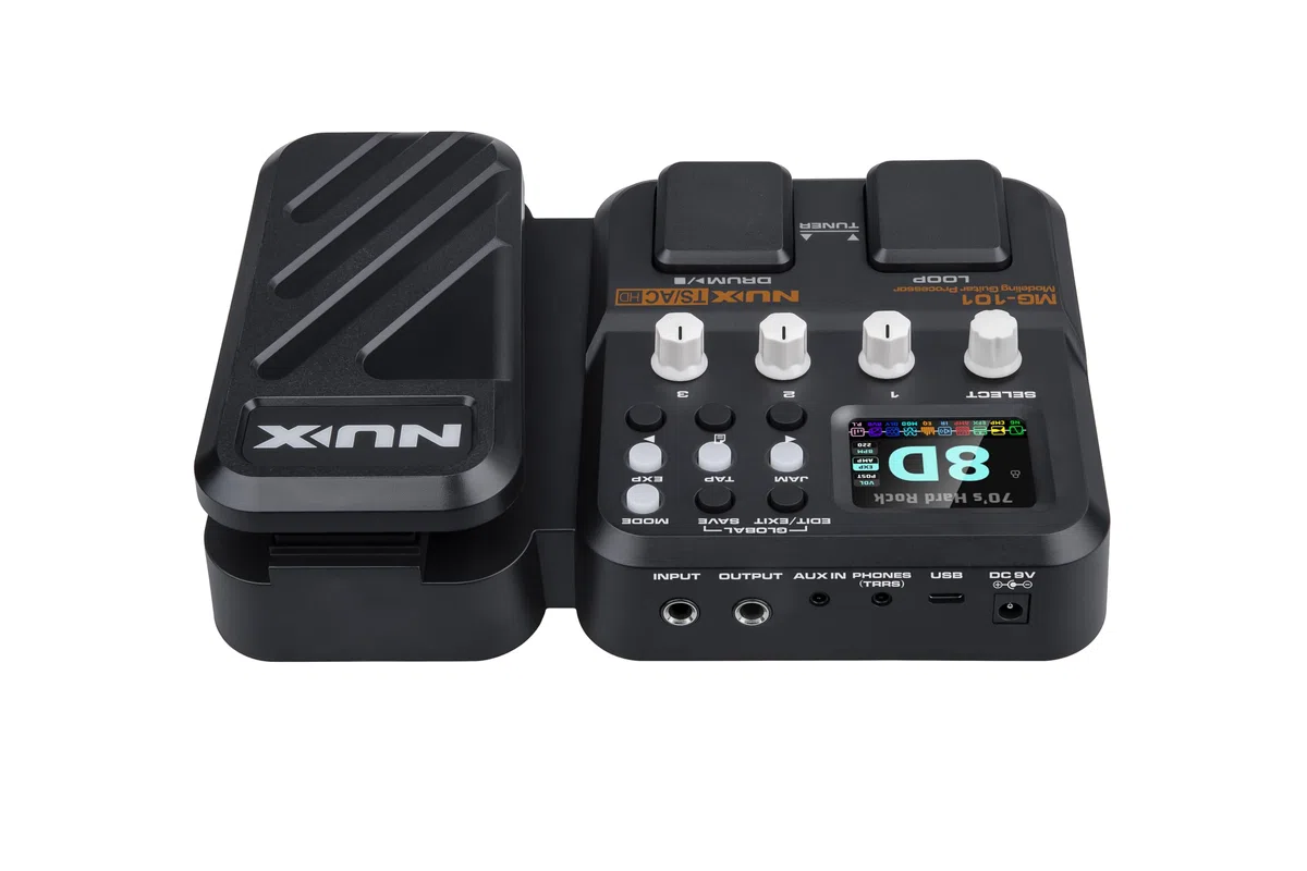NUX MG-101 Multiefectos Guitarra Eléctrica | Looper y Caja de Ritmos