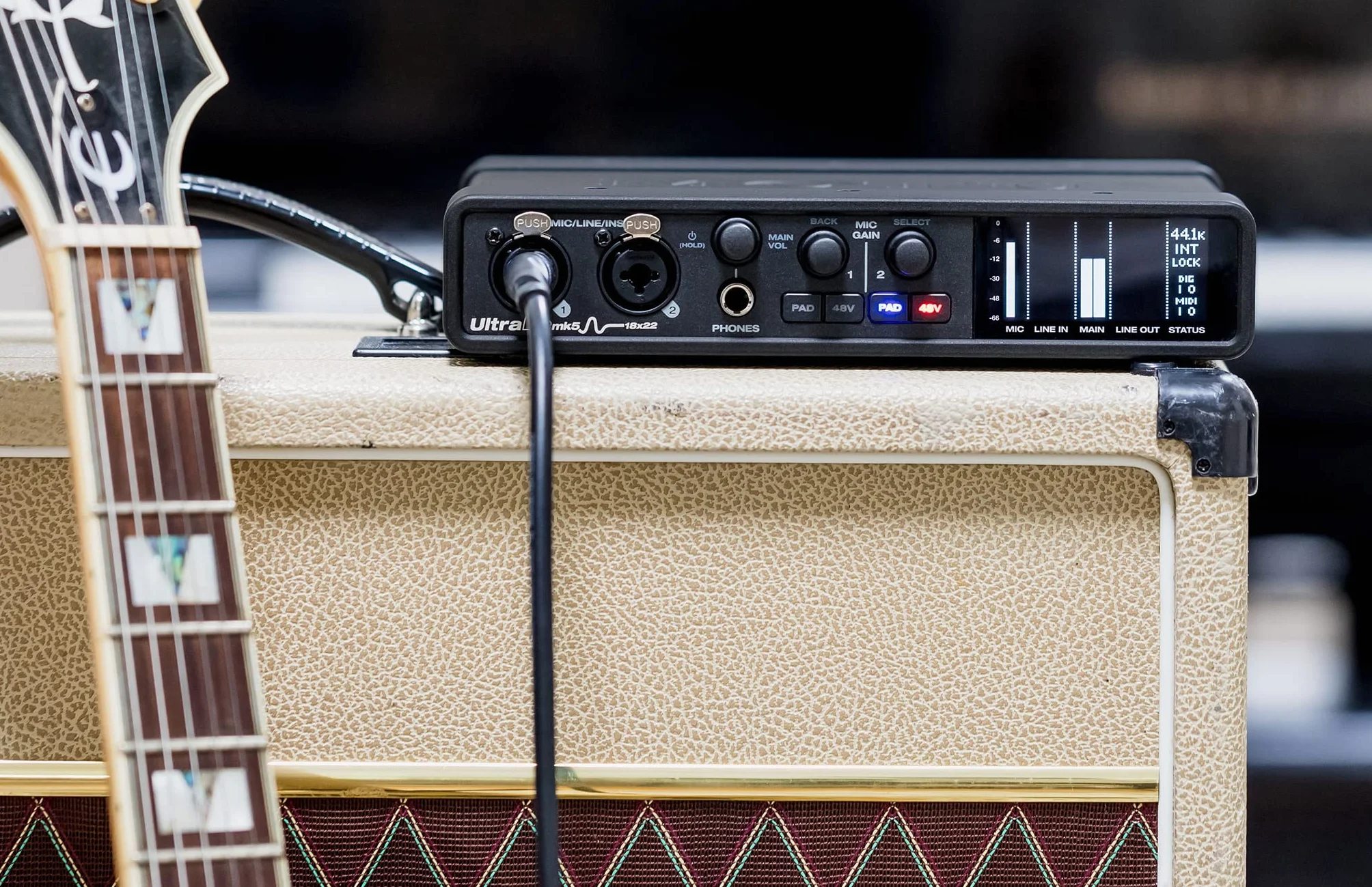 MOTU UltraLite MK5 USB-Audio-Schnittstelle, 18 Eingänge, 22 Ausgänge