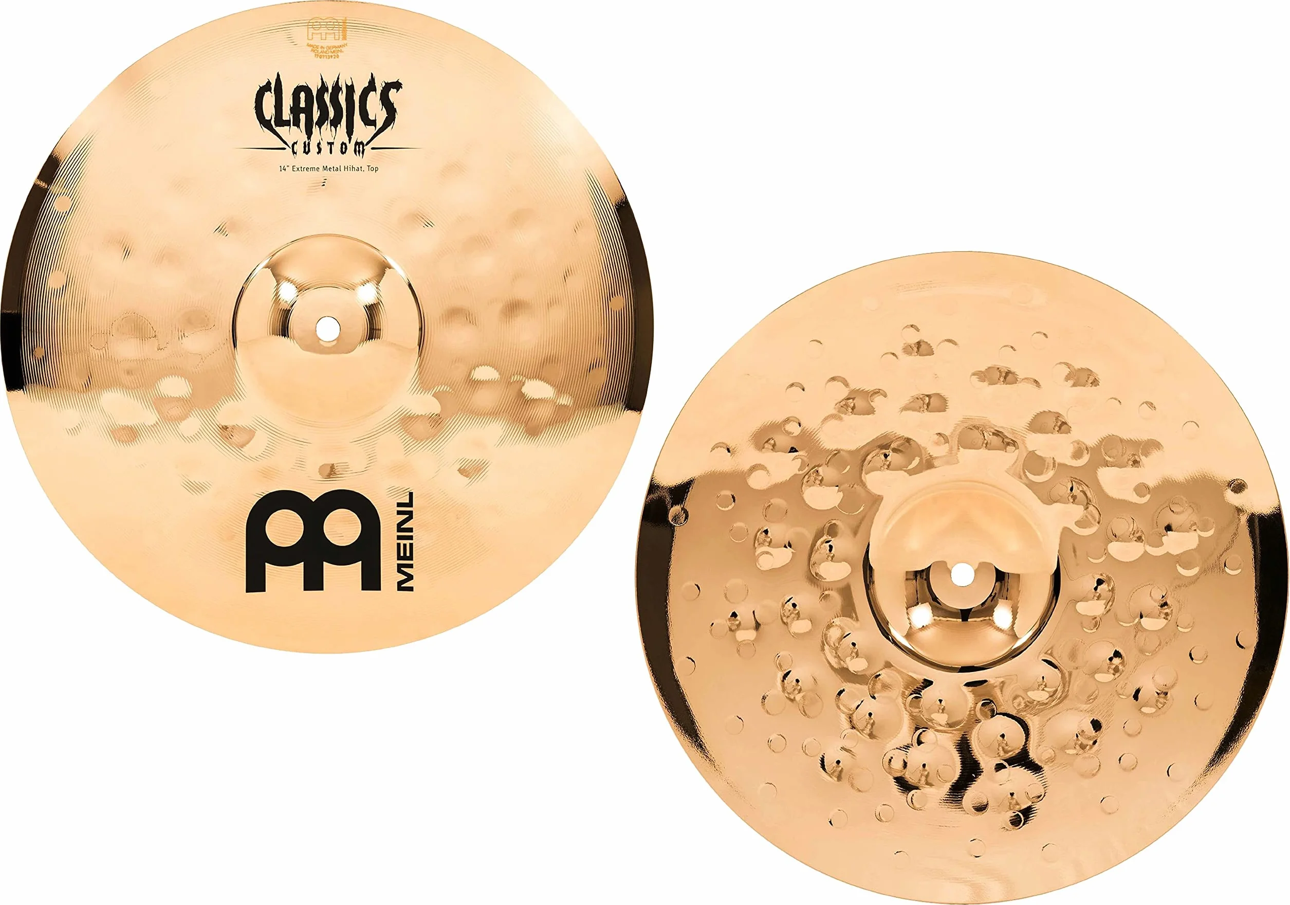 Meinl Classics Custom HiHat 14", CC14EMH-B, Extreme Metal