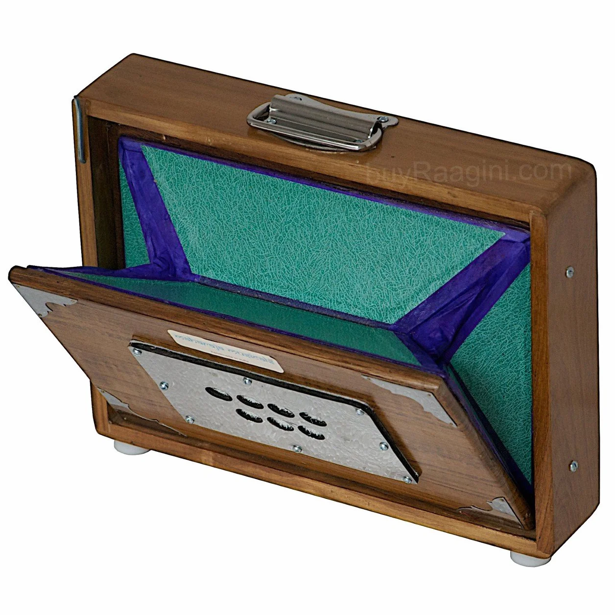 Shruti Box/ Shrutiboxen, Maharaja Musicals - Teak Wood Surpeti - 13 Drone Notes C-to-C Shruthi Indian Musical Instrument (PDI-ABC)