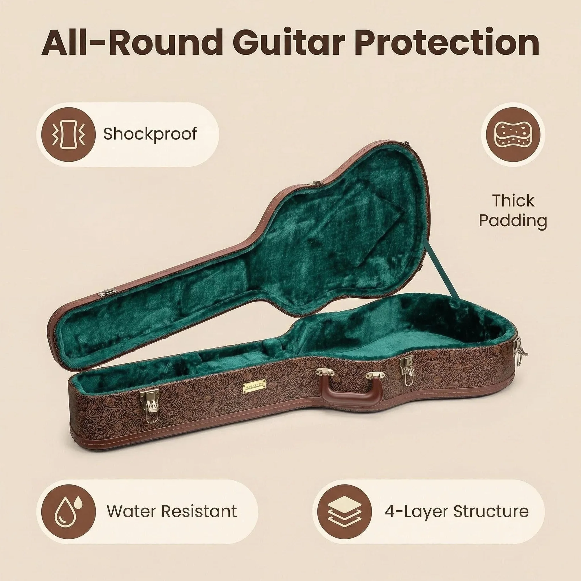 Crossrock Designer Series Gitarrenkoffer