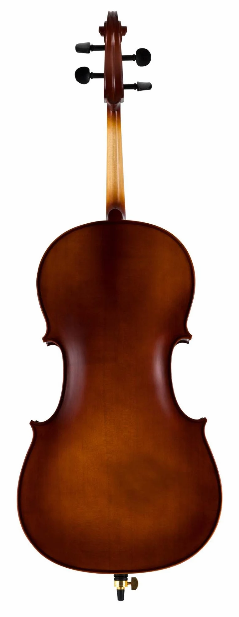 Classic Cantabile Brioso Cello 3/4 Set (3/4 Violoncello, Decke aus massivem Fichtenholz, Boden & Zargen aus geflammtem Ahorn, inkl. Trolley-Leichtkoffer und Bogen)