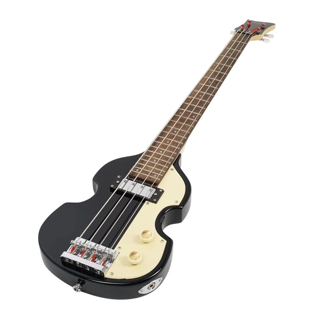 Hofner 4-saitige Akustik-Bassgitarre rechts HCT-SHVB-BK-O