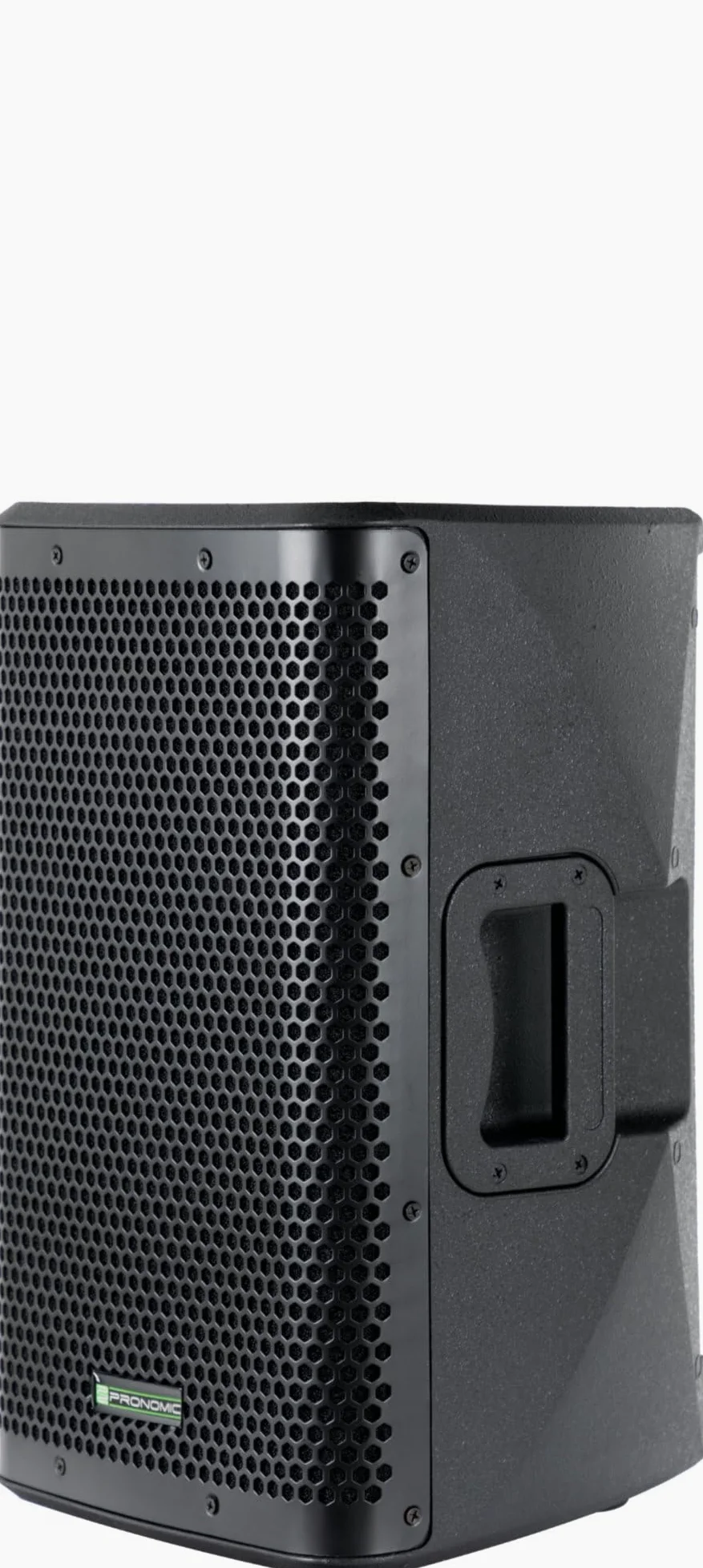 Pronomic C-208 MP 8 Zoll Passivbox - Passive 2-Wege PA Box mit 150 W RMS und 600 W Peak - 8 Ohm - 120 dB - SPK Eingang und Ausgang - Monitorgehäuse mit 35 mm Flansch - Schwarz