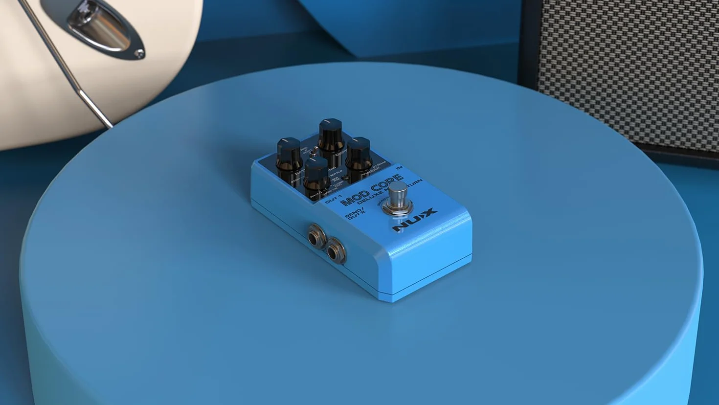 NU-X | Mod Core Deluxe mkII Pedal mit neuen Effektmodellen, Signal- und Routing-Optionen