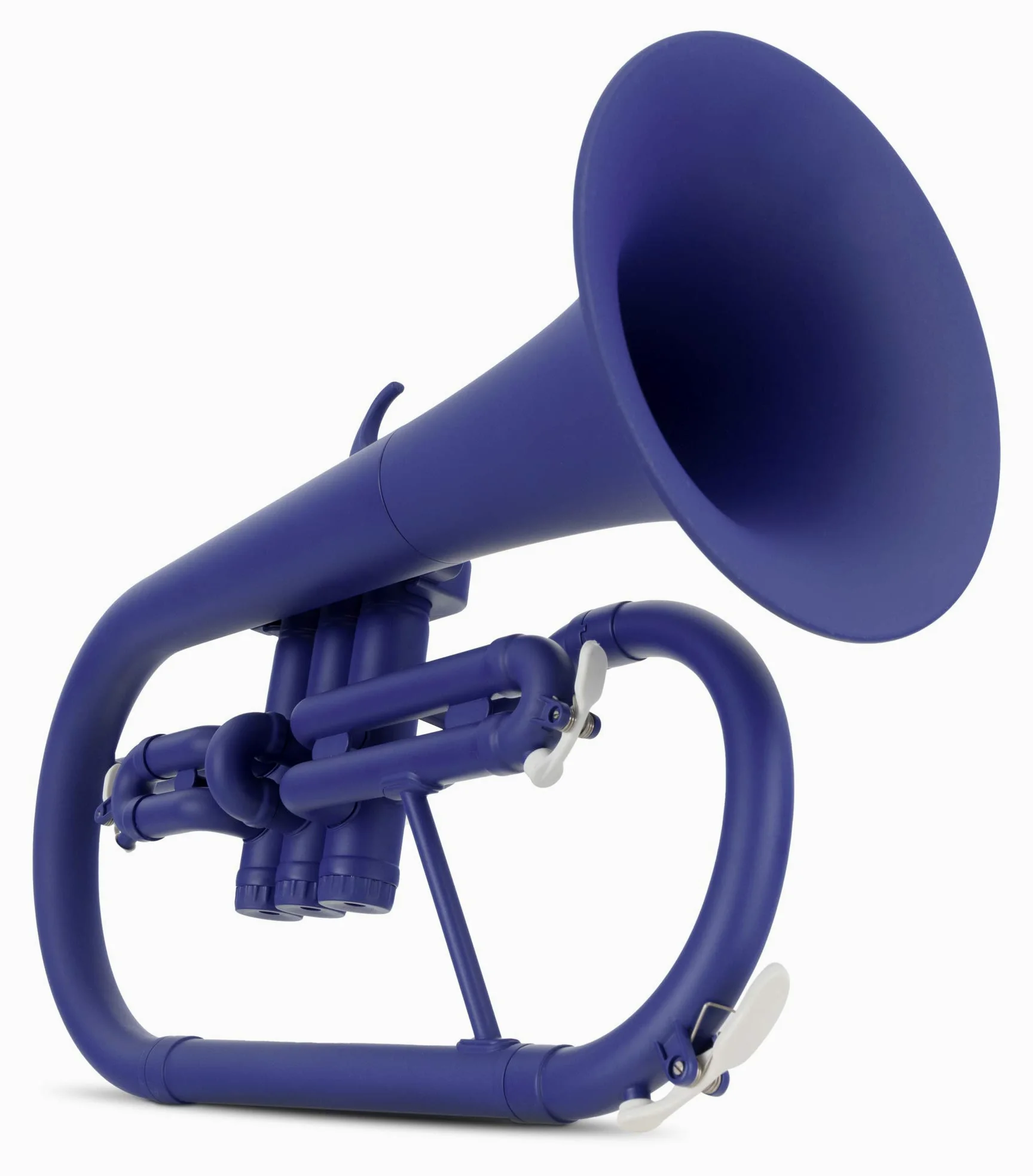 Classic Cantabile MardiBrass ABS Kunststoff Flügelhorn - Perinet-Ventile - 600g leicht - Bohrung: 11,5 mm - inkl. Mundstück und Gigbag - matt-blau