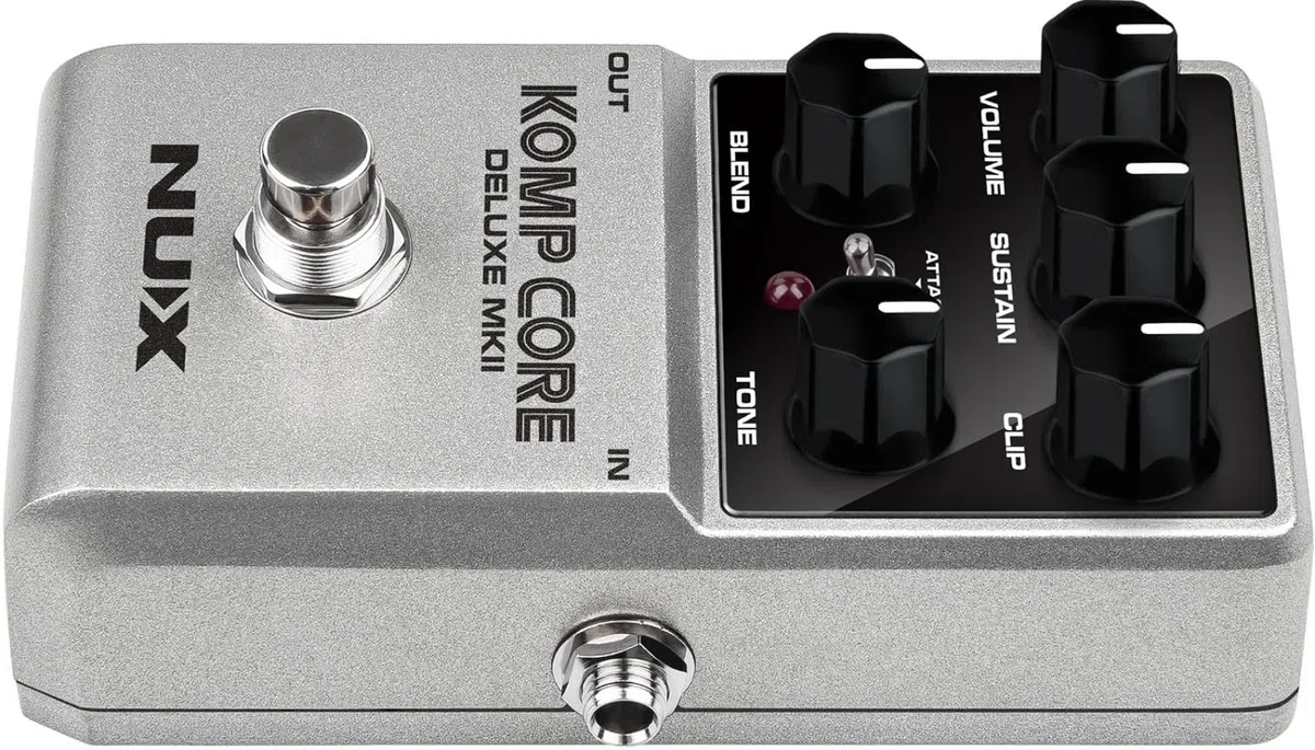 NUX MNU Kompcore-DLX-MK2 Kompressor-Pedal mit analogem Schaltkreis