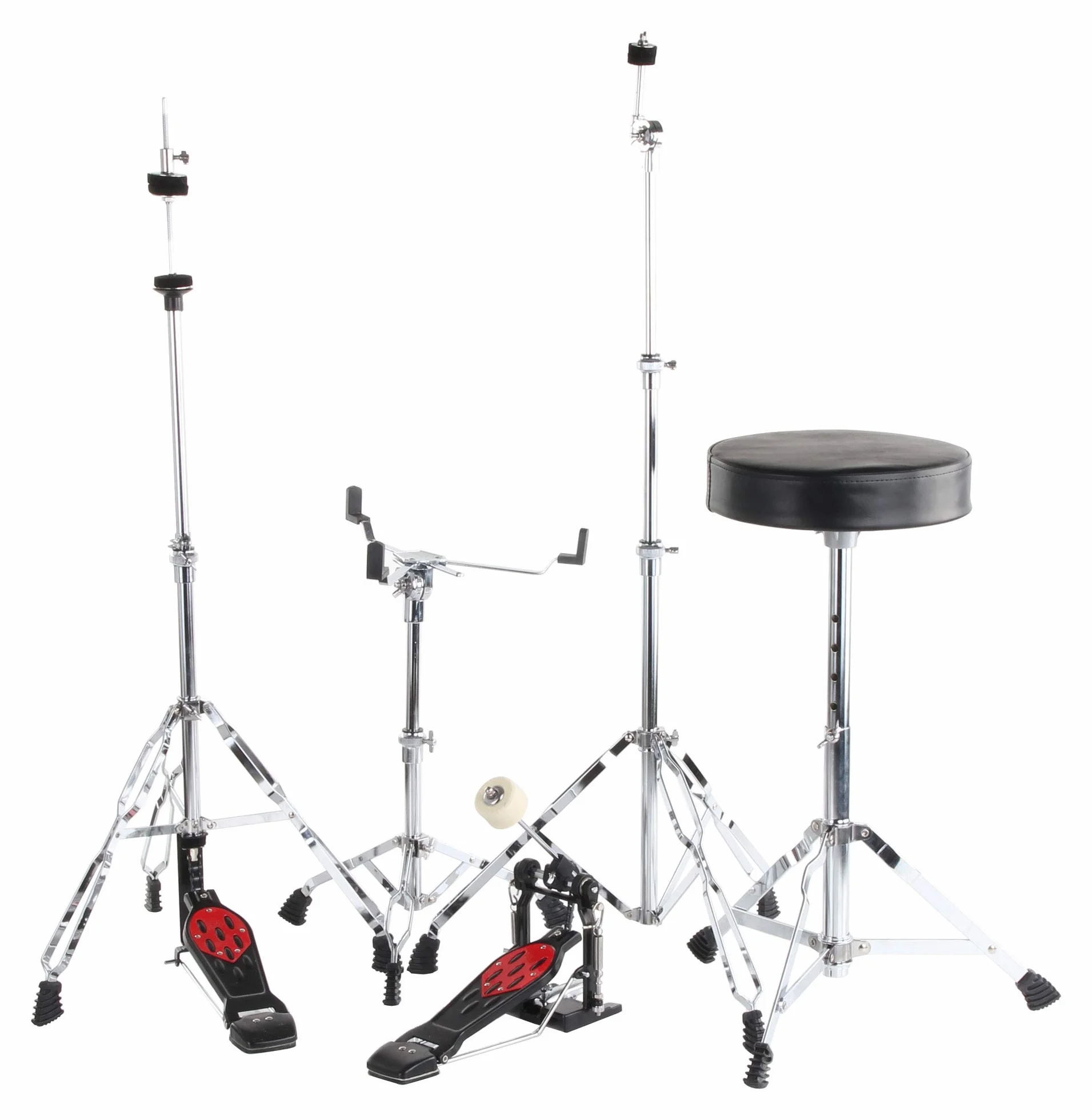 XDrum Semi 22" Standard Schlagzeug Satin Blue Sparkle - 22" BD, 12" TT, 13" TT, 16" FT, 14" SD - inkl. Schule - Blau
