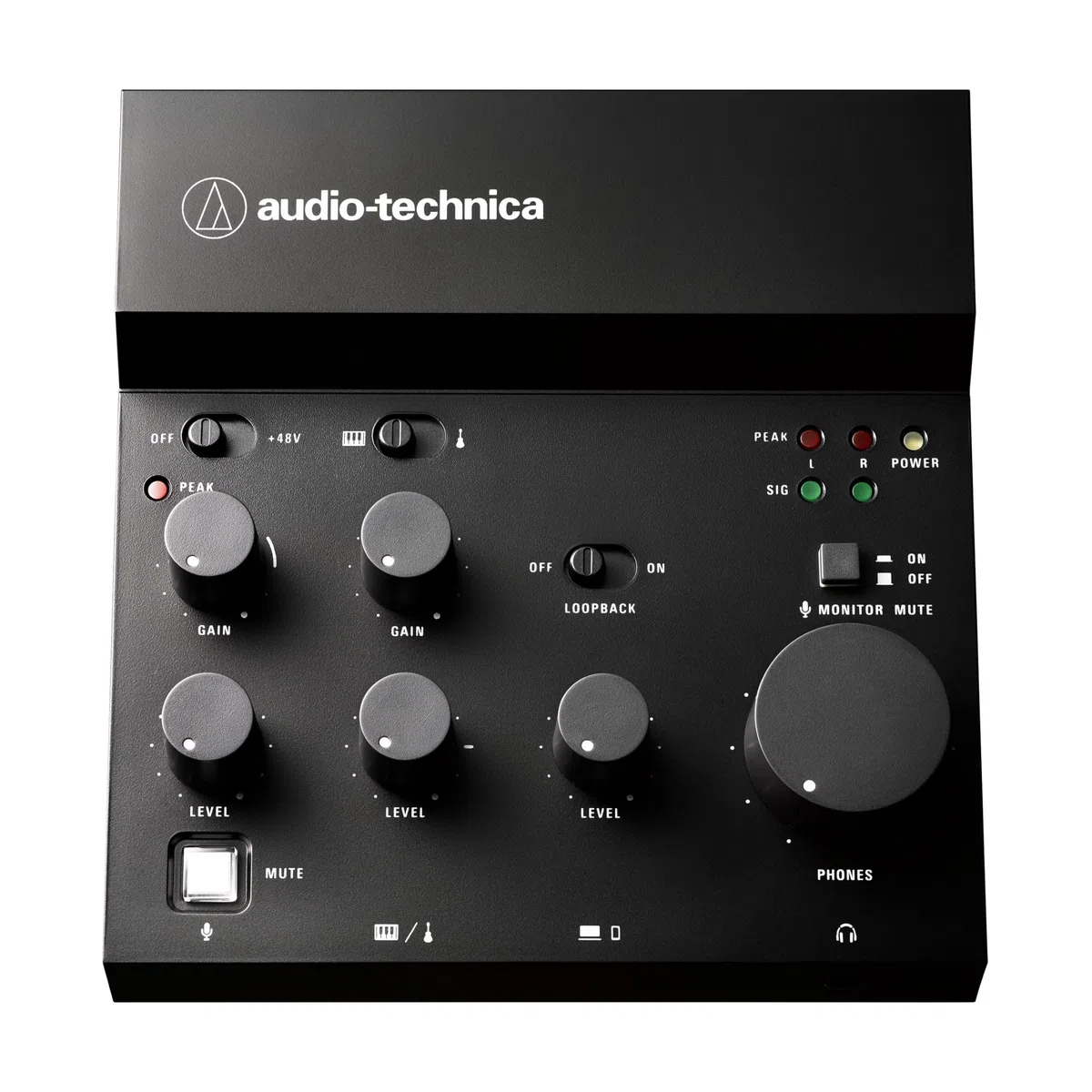Audio Technica AT-UMX3 USB Desktop Audio Mixer