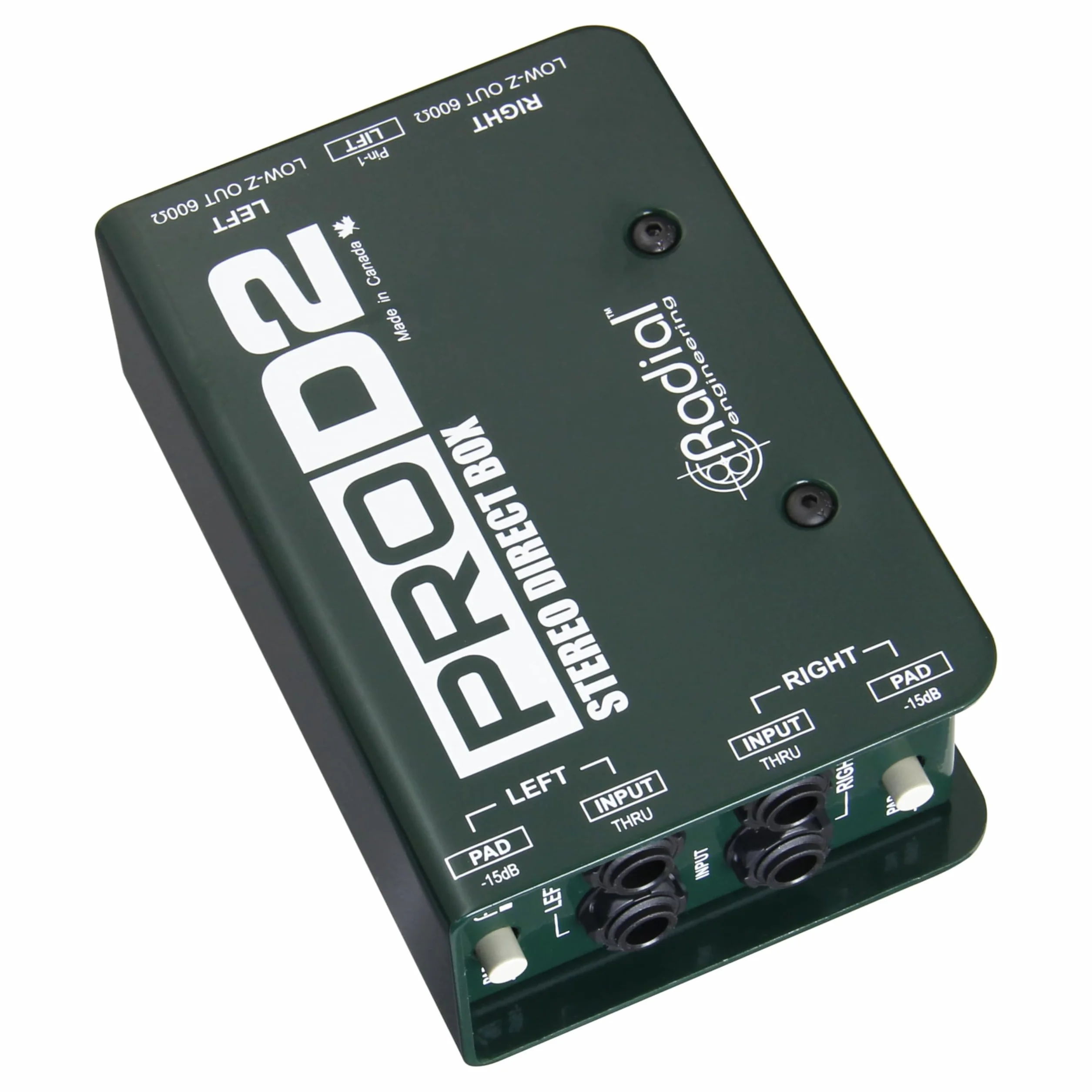 Radial engineering Pro D2 DI Box