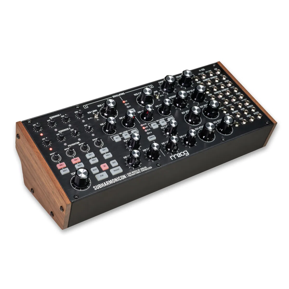 MOOG Subharmonicon Semi-Modularer Polyrhythmischer Analogsynthesizer Mit Dual-Sequencer, MIDI Und Patchbay