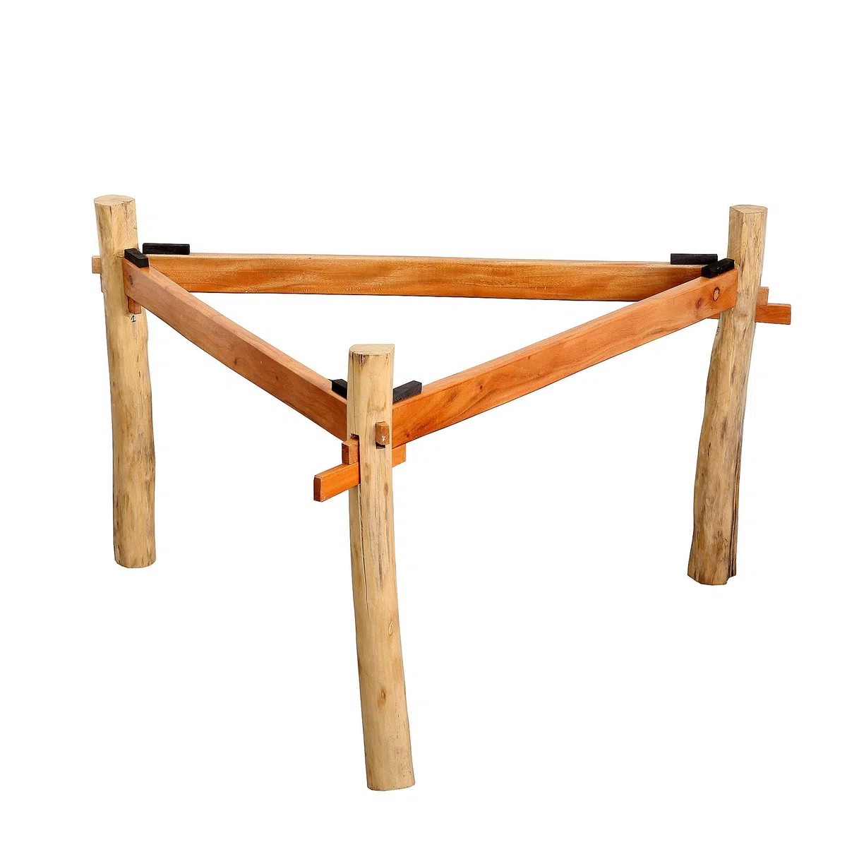 Motherdrum 120cm inklusive Ständer - im MYSEVENDO Set - Riesentrommel Thunderdrum Bigdrum Gemeinschaftstrommel Percussion Weltmusik Instrument Healing