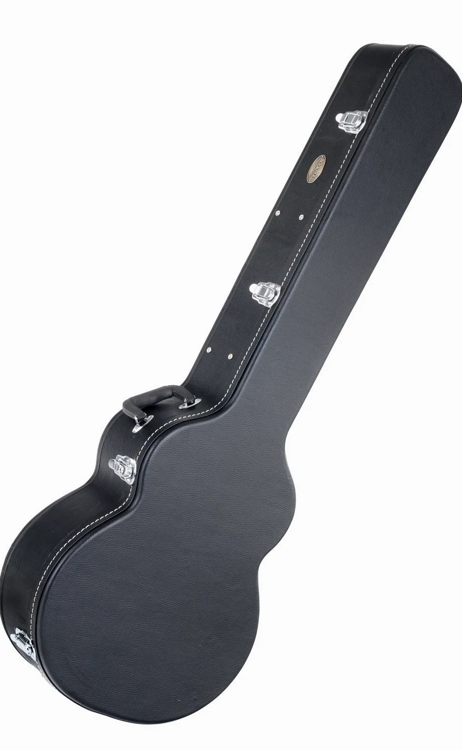 ROCKTILE 4/4 Basskoffer Jumbo Akustik Bass Style gepolstert Gigbag Schwarz