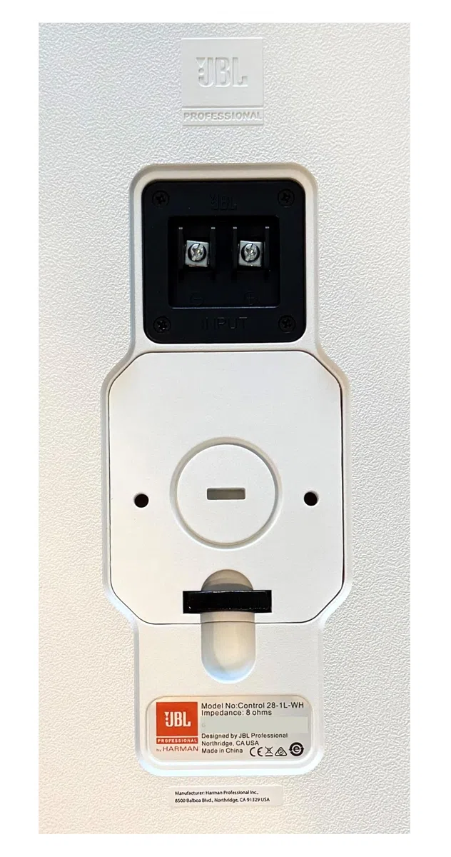 JBL Steuerung 28–1 l, Weiß (Paar)