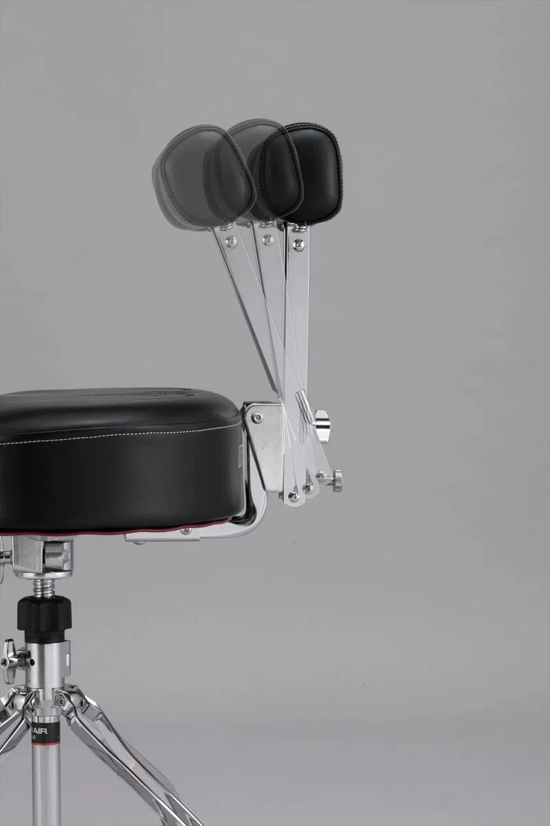 Tama 1st Chair Drumhocker Lehne - Rückenlehne - Schlagzeug Stuhl Zubehör, Schwarz (HTB5B)