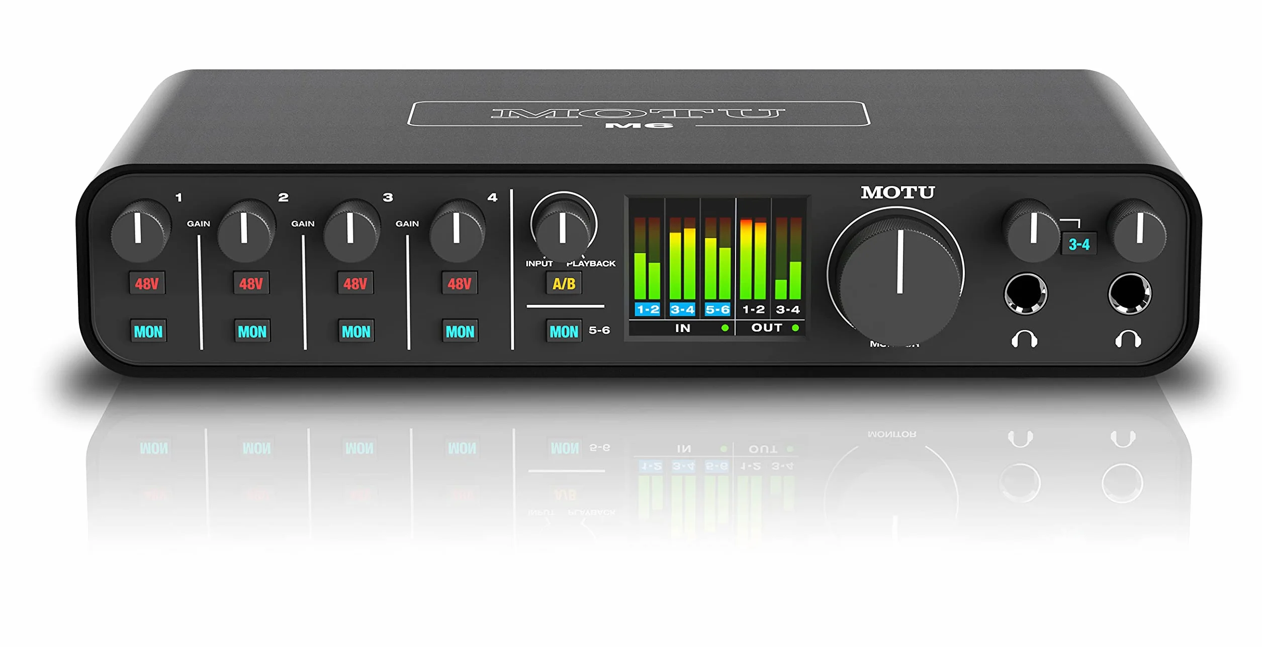 MOTU M6 USB-C Audio Interface - USB Audio Interface