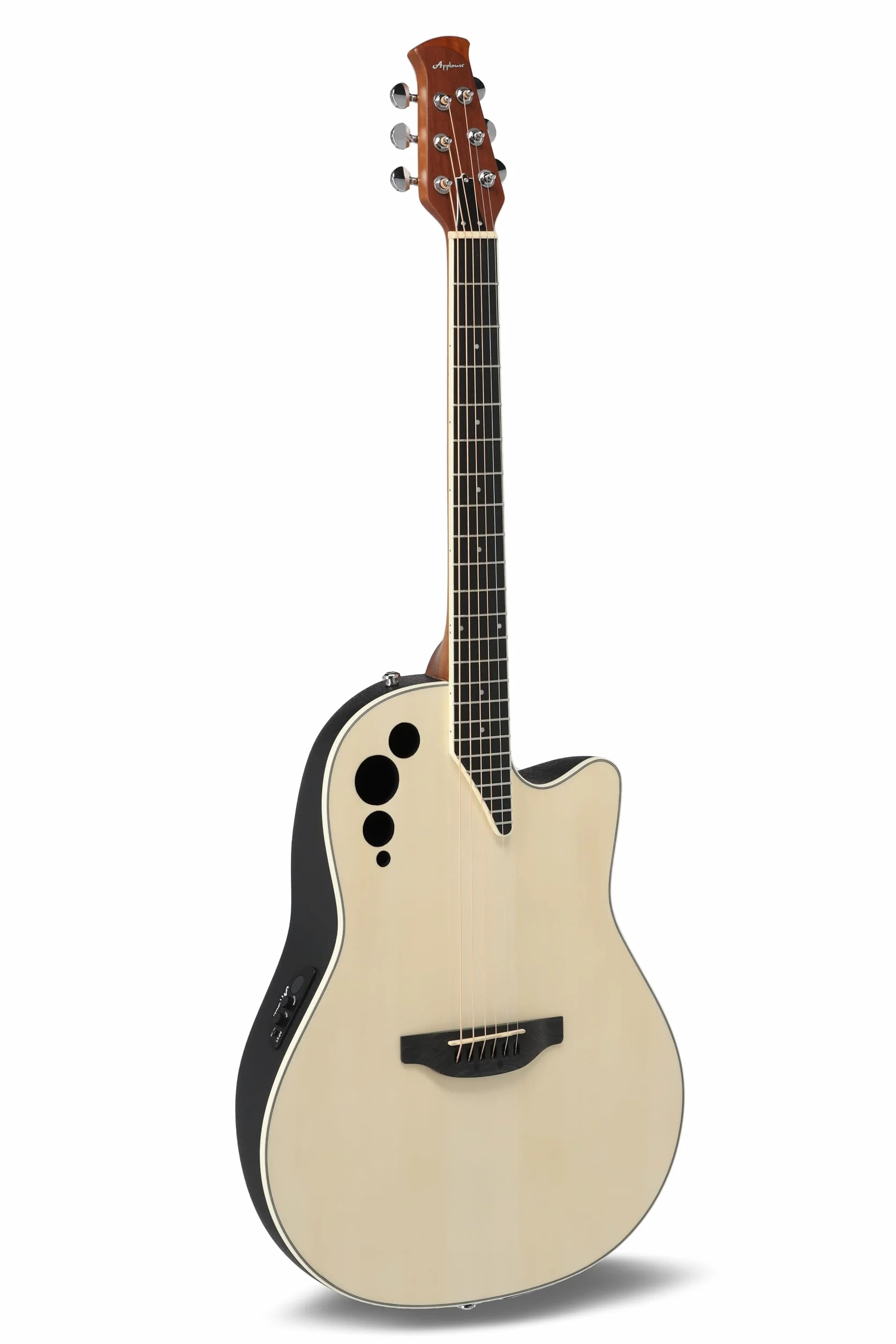 Applause E-Akustikgitarre Spirit - selektierte Fichtendecke - Mid-depth Lyrachord Body - Cutaway - AP2T Preamp + Tuner - Natur - AAE-044-4S