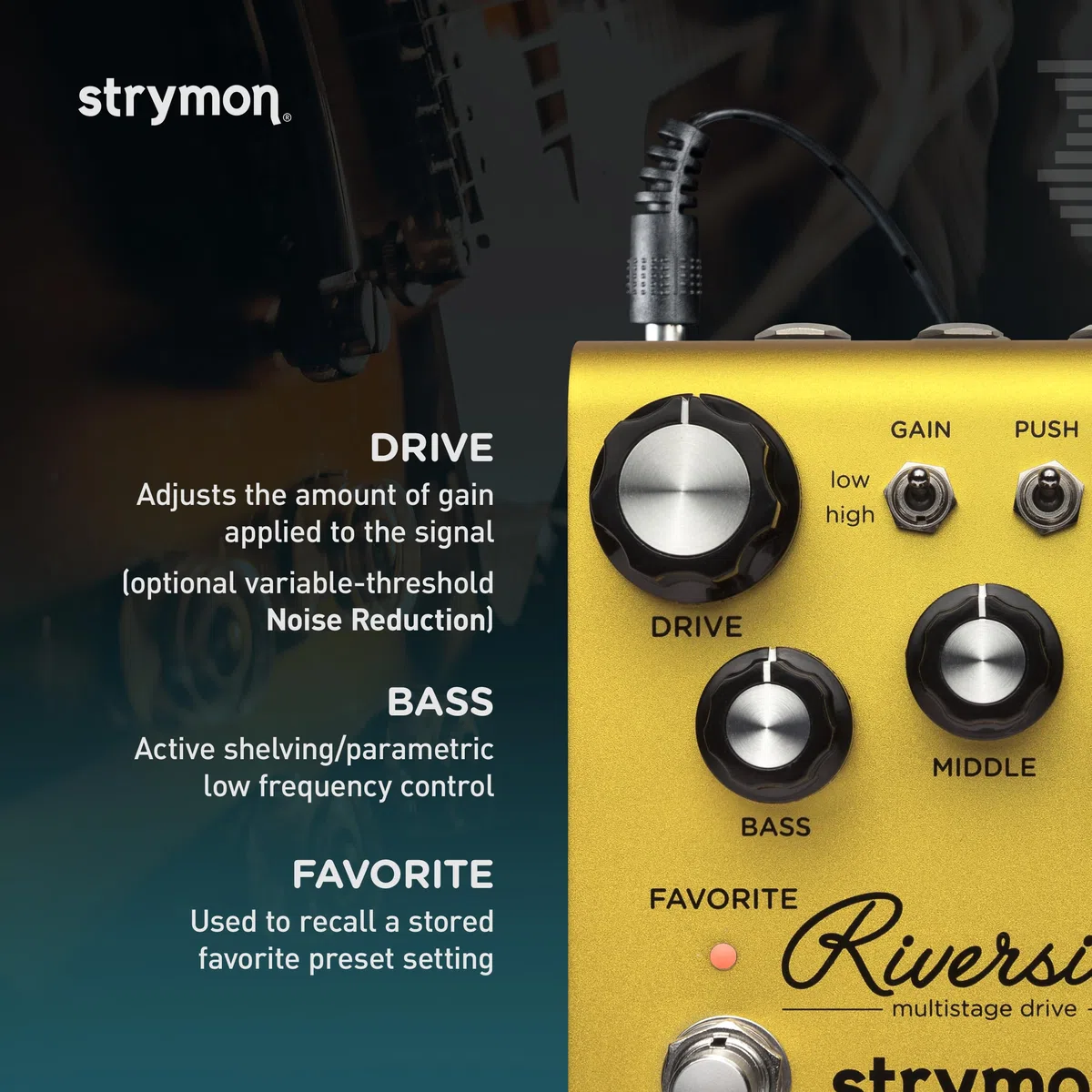 Strymon Riverside Multi-Stage-Drive-Effektpedal