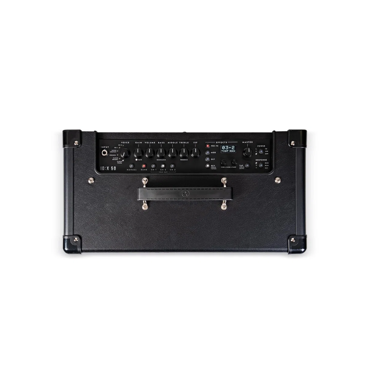 Blackstar ID:X 50 Digitaler 50W Gitarren-Combo-Verstärker mit integrierten Effekten, sechs Amp-Voices, variablen Leistungsmodi, USB-C- und XLR-Ausgang für Zuhause, Studio und Bühne