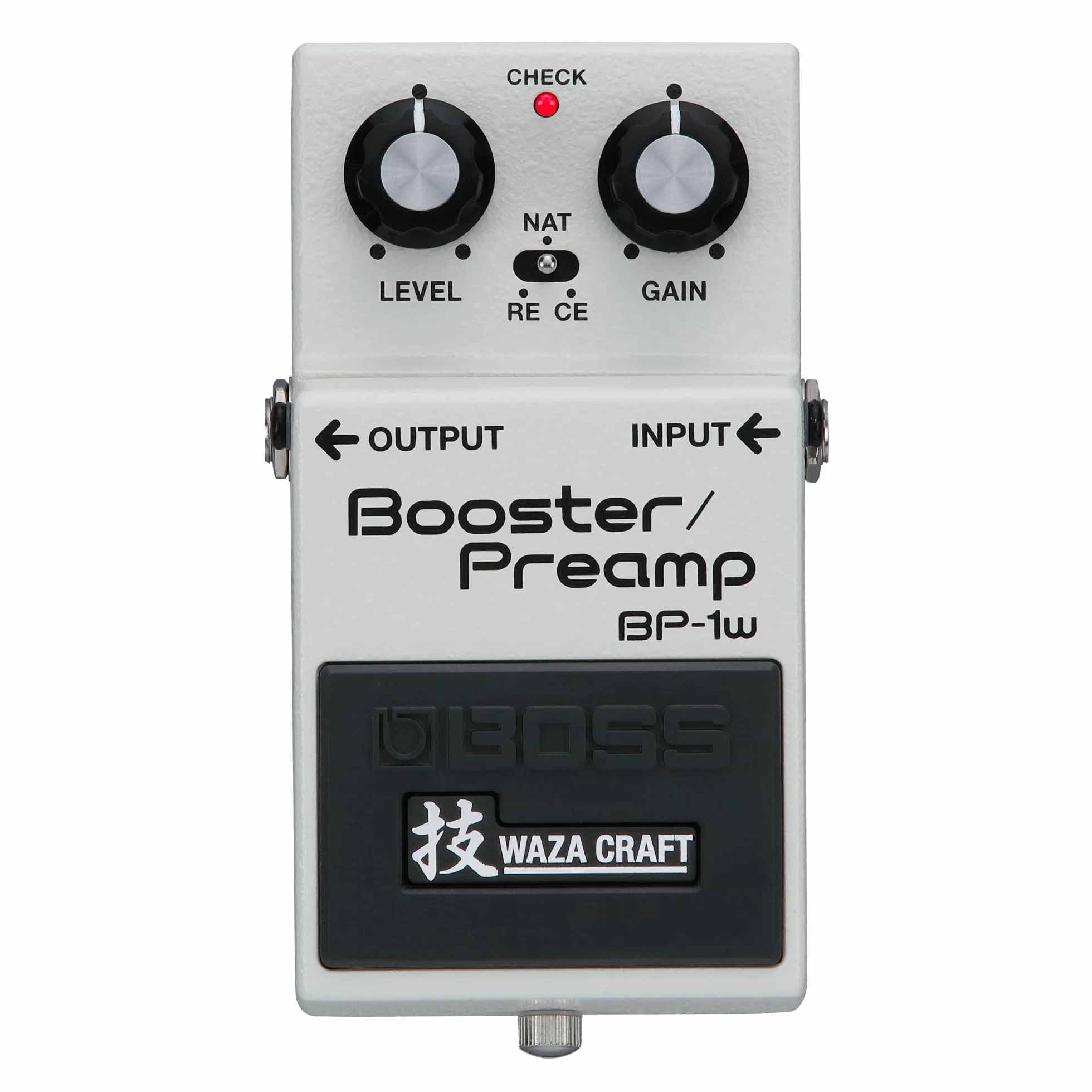 BOSS BP-1W Booster/Preamp, Premium Waza Craft Gitarren-Effektpedal mit analoger Schaltung, Vintage-Sounds CE-1 Chorus Ensemble & Roland RE-201 Space Echo, Standard- & Vintage-Buffer