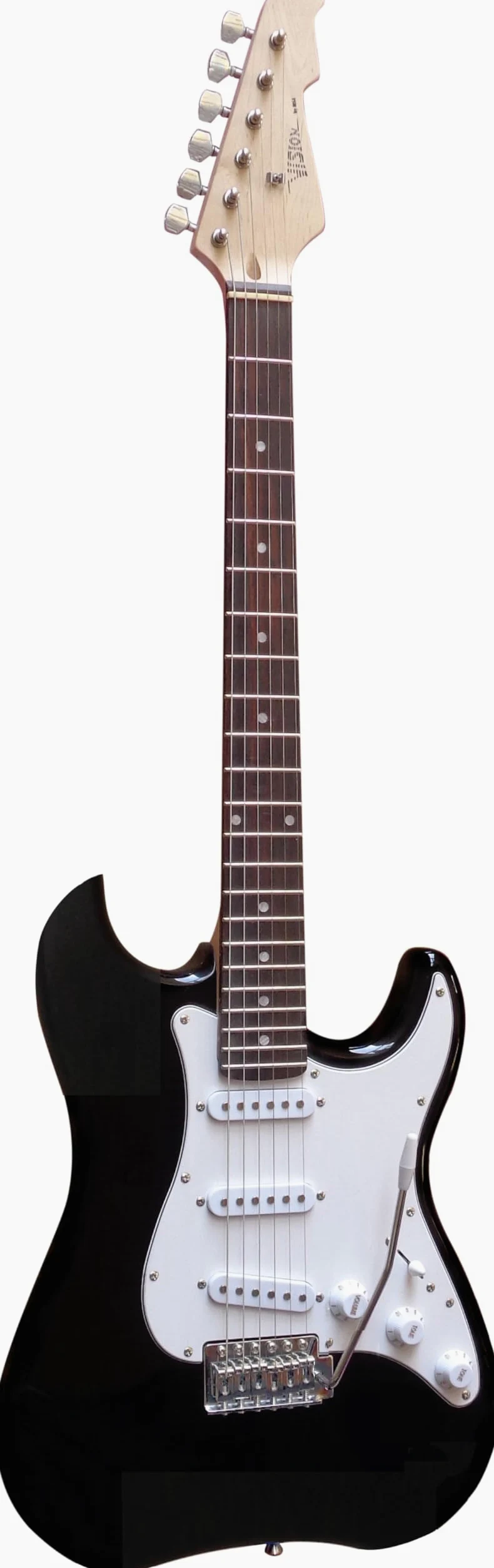ELEKTROGITARRE SCHWARZ - E-GITARRE - IM SET MIT 20WATT VERSTÄRKER - TASCHE - BAND - SAITEN - 3xPIK ST5 BLACK