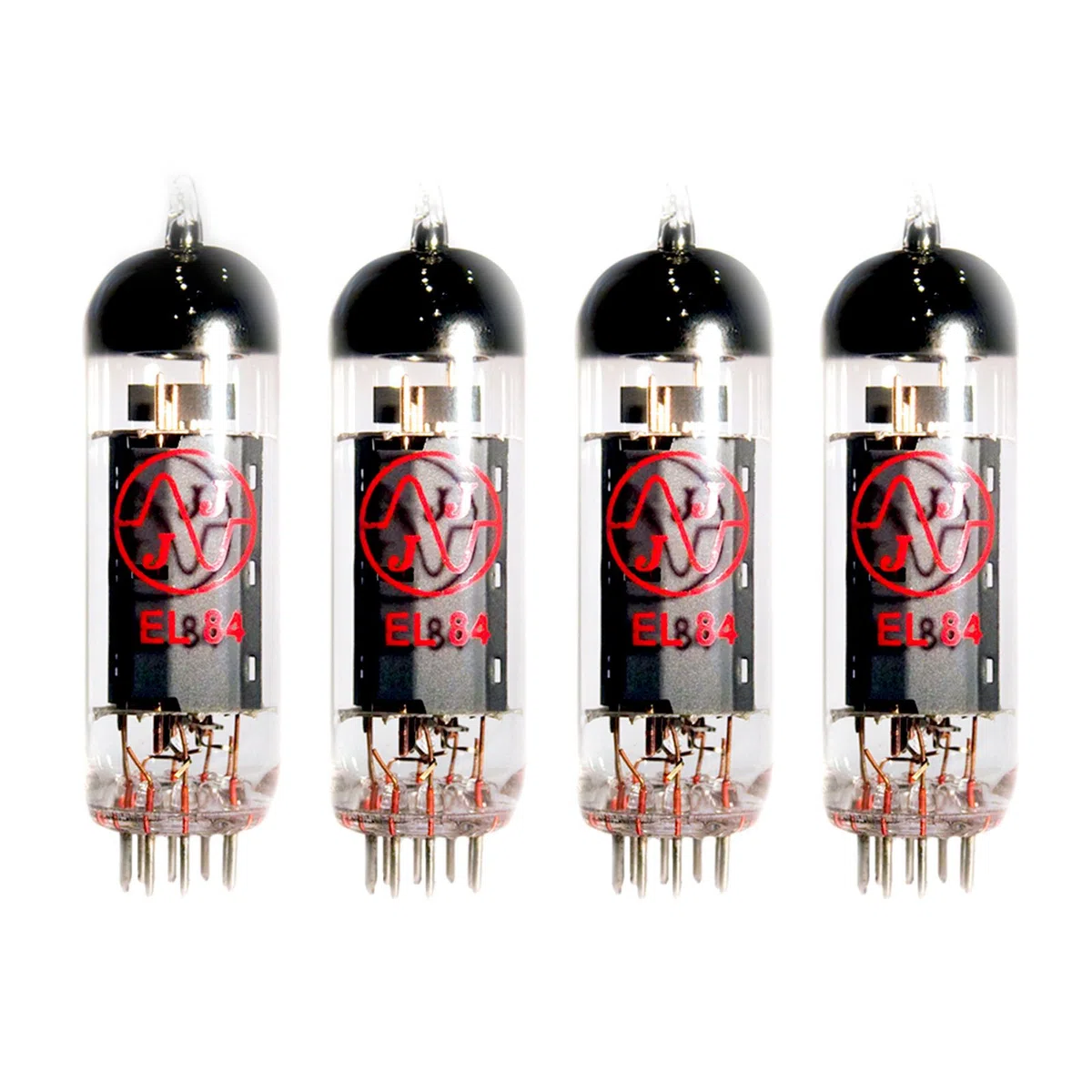 JJ EL84 / 6BQ5 Quartett platiniert