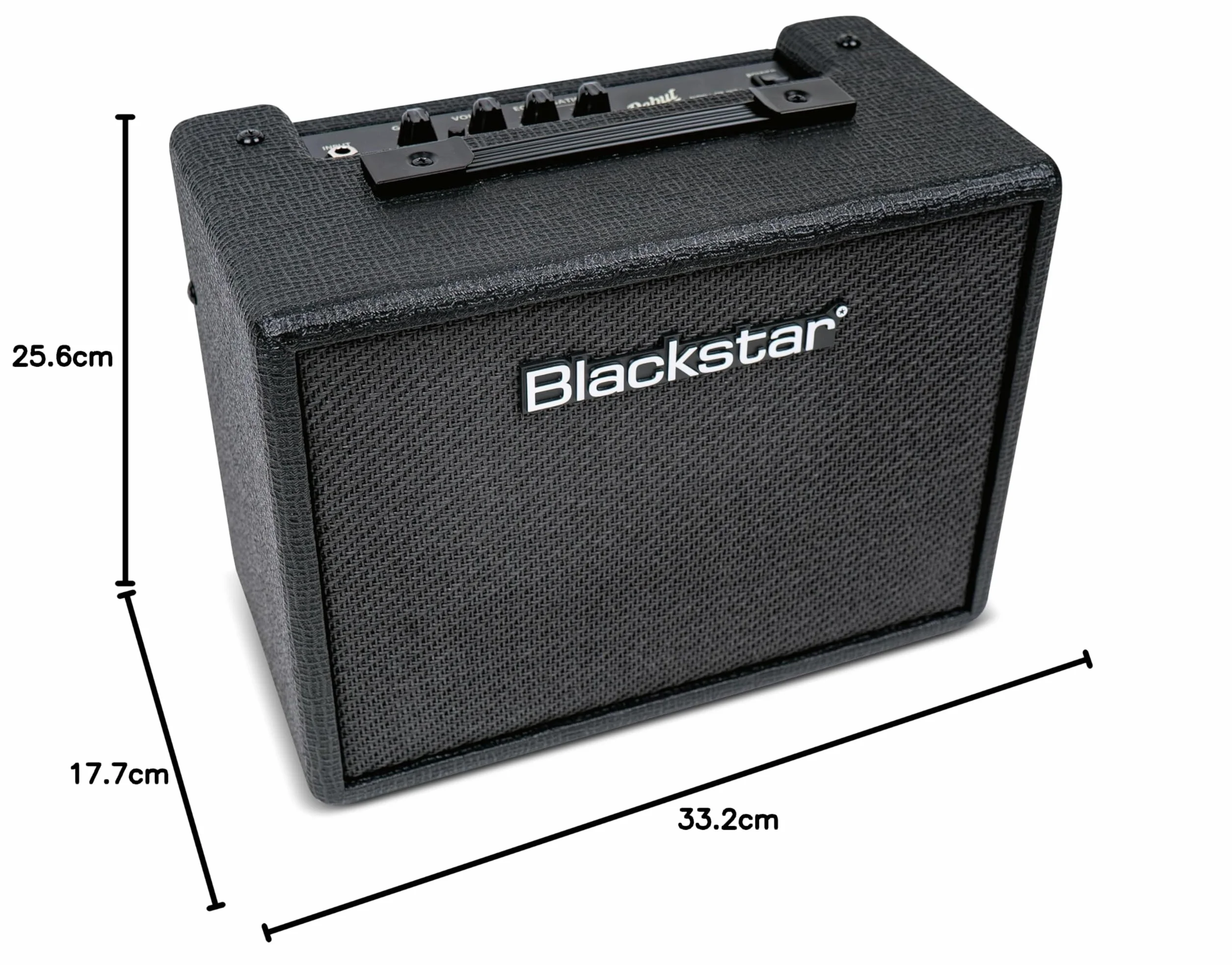 Blackstar Debut 15 LT E-Gitarre 15-Watt-Kombiverstärker, perfekt für Anfänger, Lautstärke- und EQ-Regler zum Üben zu Hause, Audioeingang und emulierter Ausgang/Kopfhörer